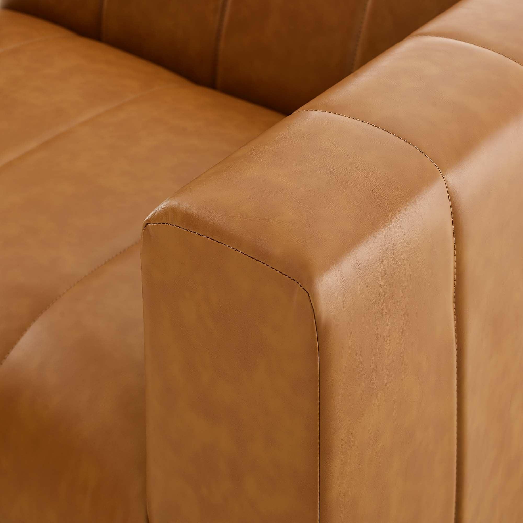 Bartlett 3-Piece Vegan Leather Sofa