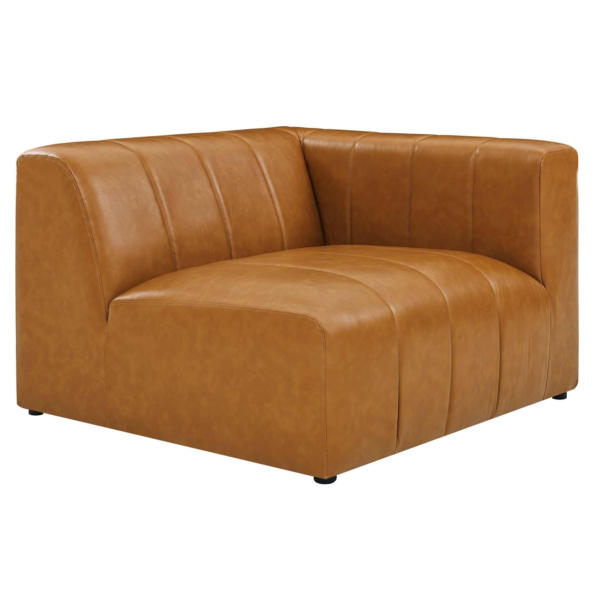 Bartlett 5-Piece Vegan Leather Sectional Sofa