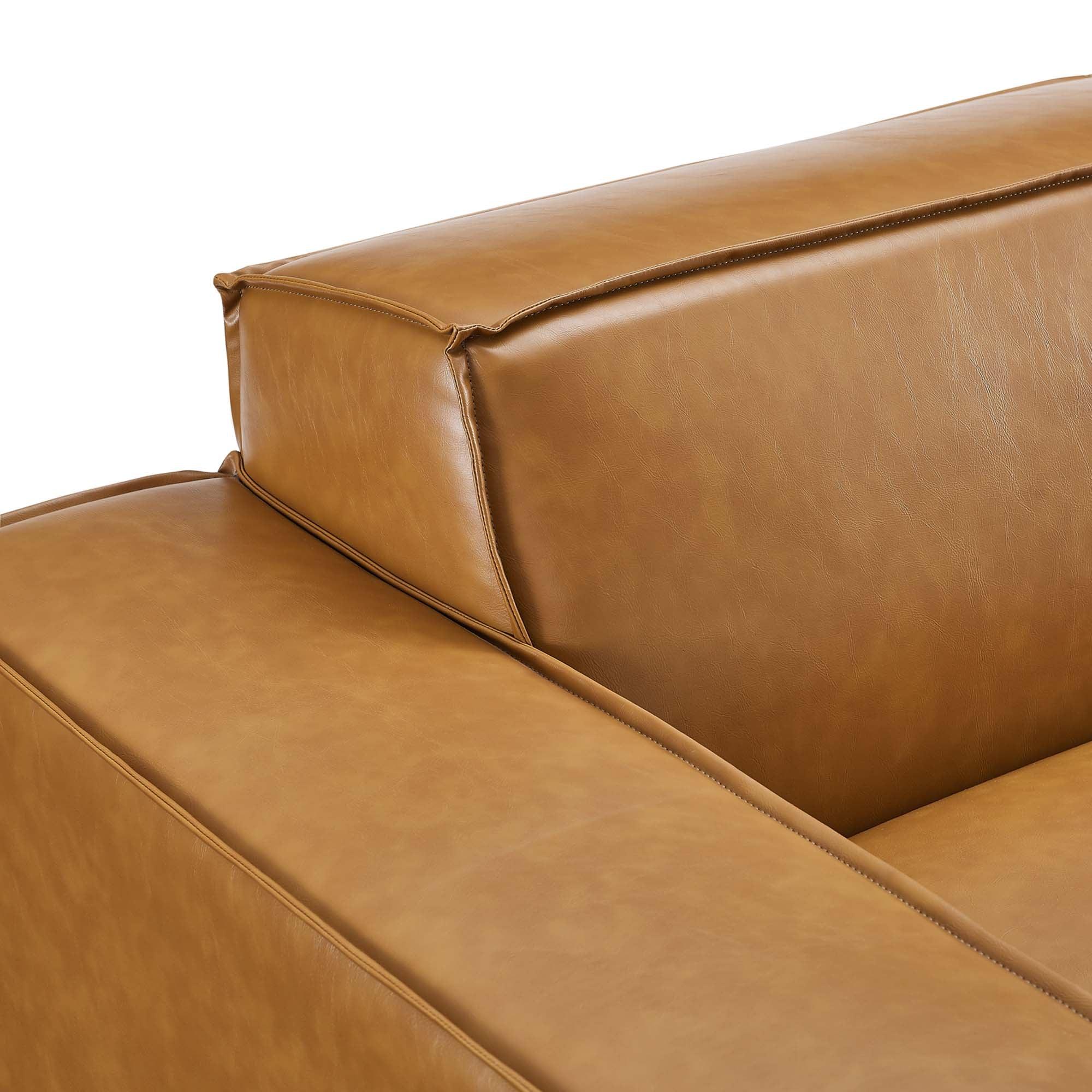 Restore 3-Piece Vegan Leather Sofa