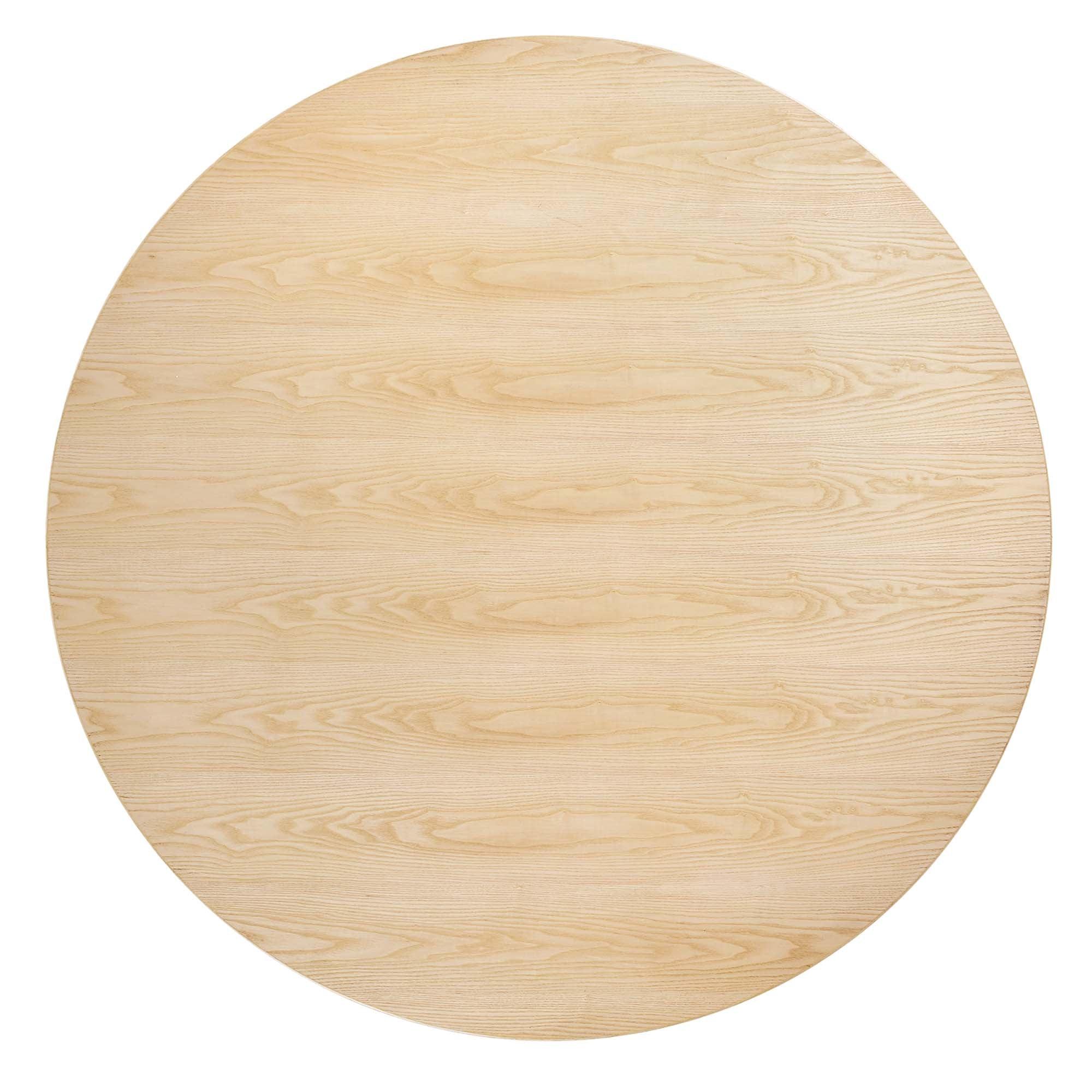 Lippa 60" Round Wood Dining Table