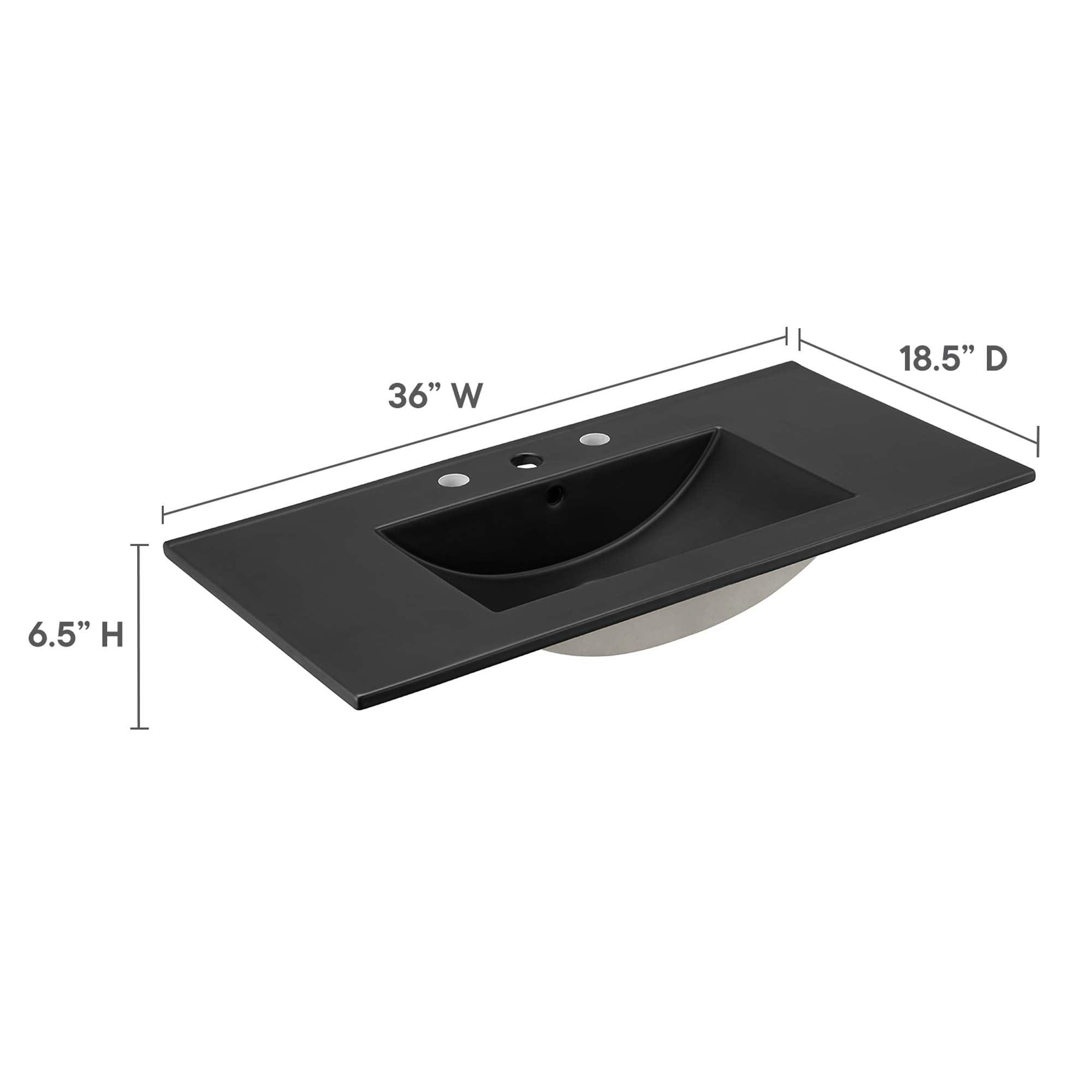 Cayman 36" Bathroom Sink