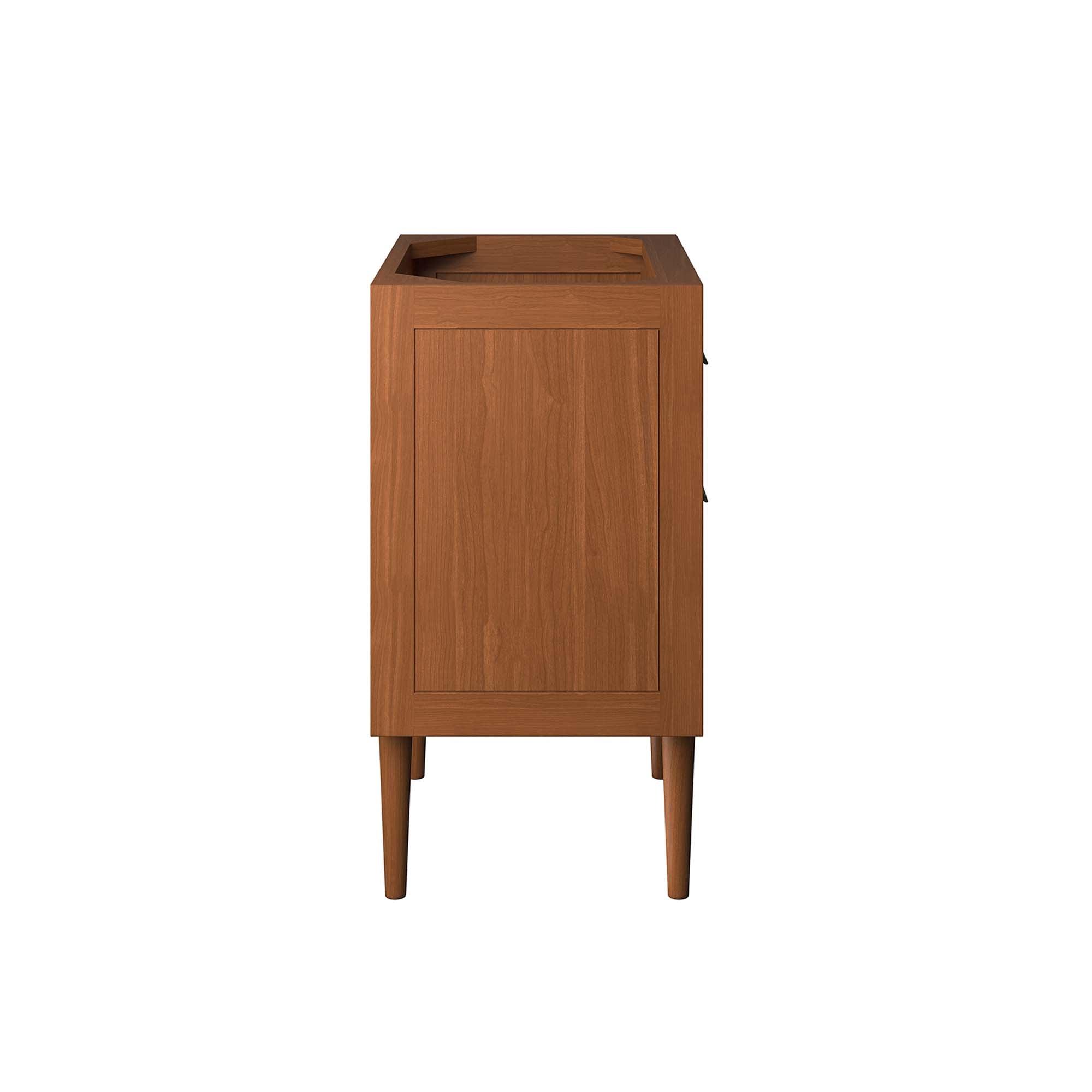 Cassia 24" Teak Wood Bathroom Vanity Cabinet (Sink Basin Not Included)