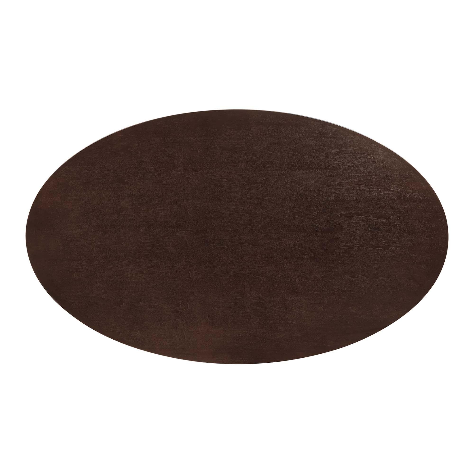 Lippa 78" Oval Wood Dining Table