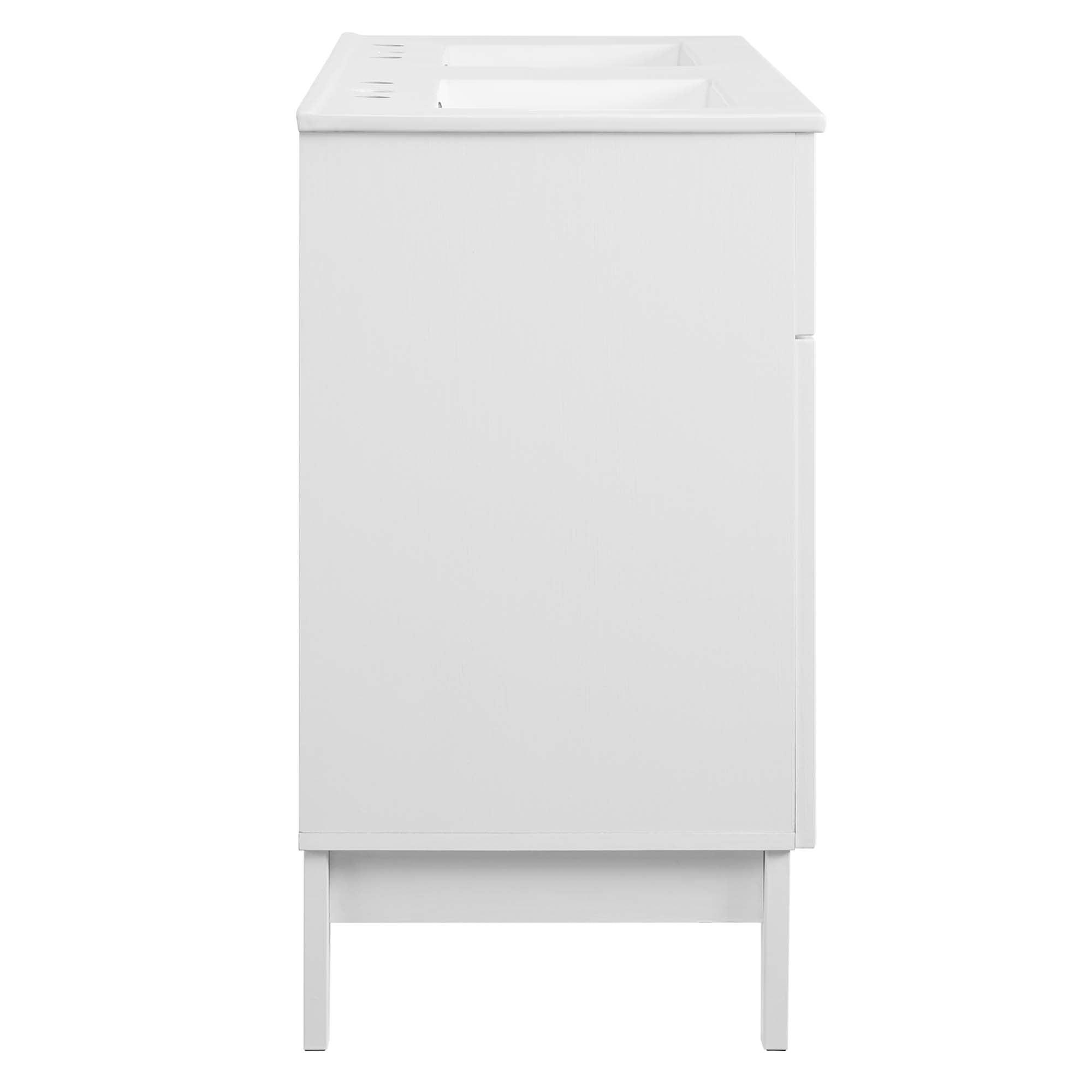 Isle 48" Double Bathroom Vanity Cabinet