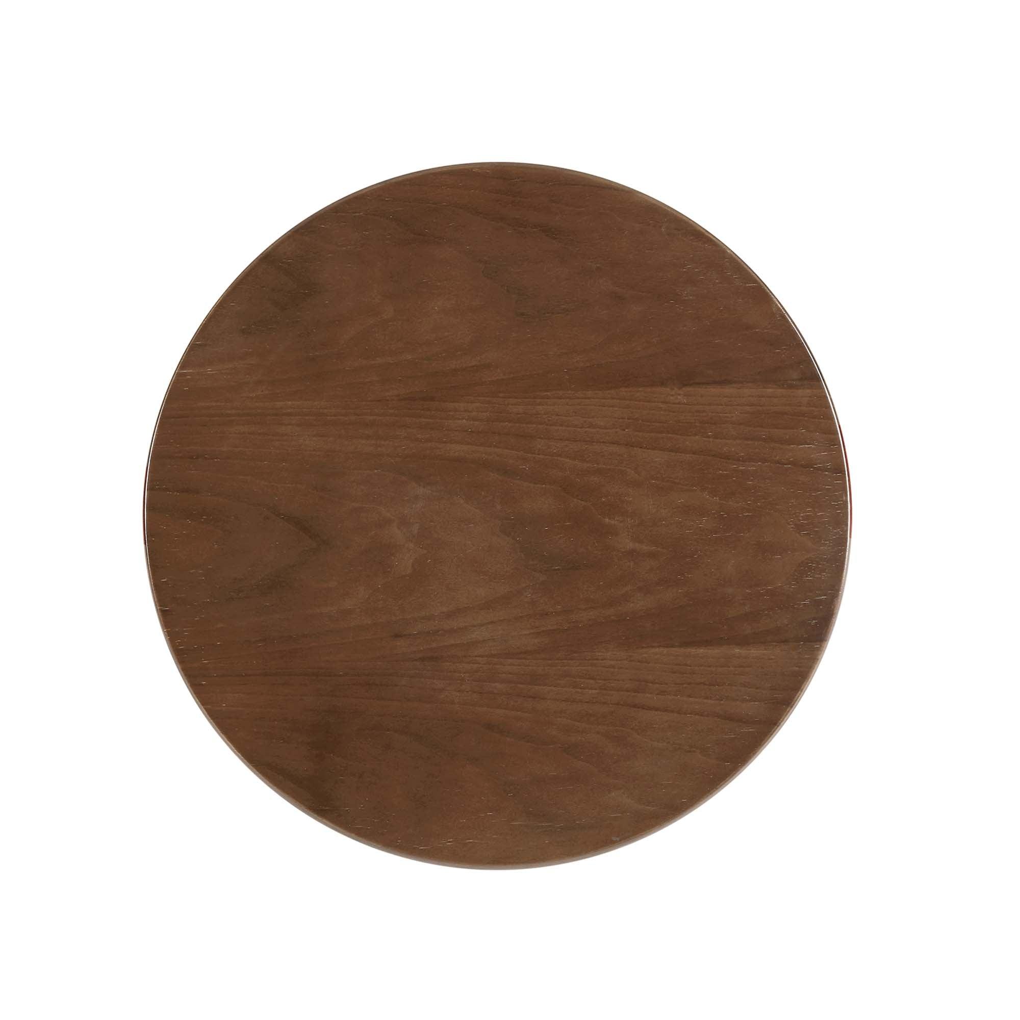 Lippa 20" Round Wood Side Table