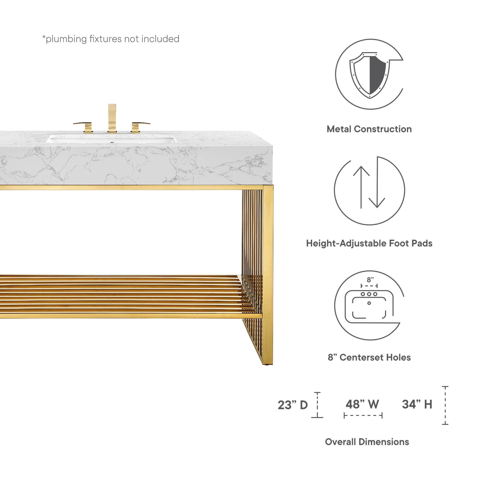 Gridiron 48" Bathroom Vanity