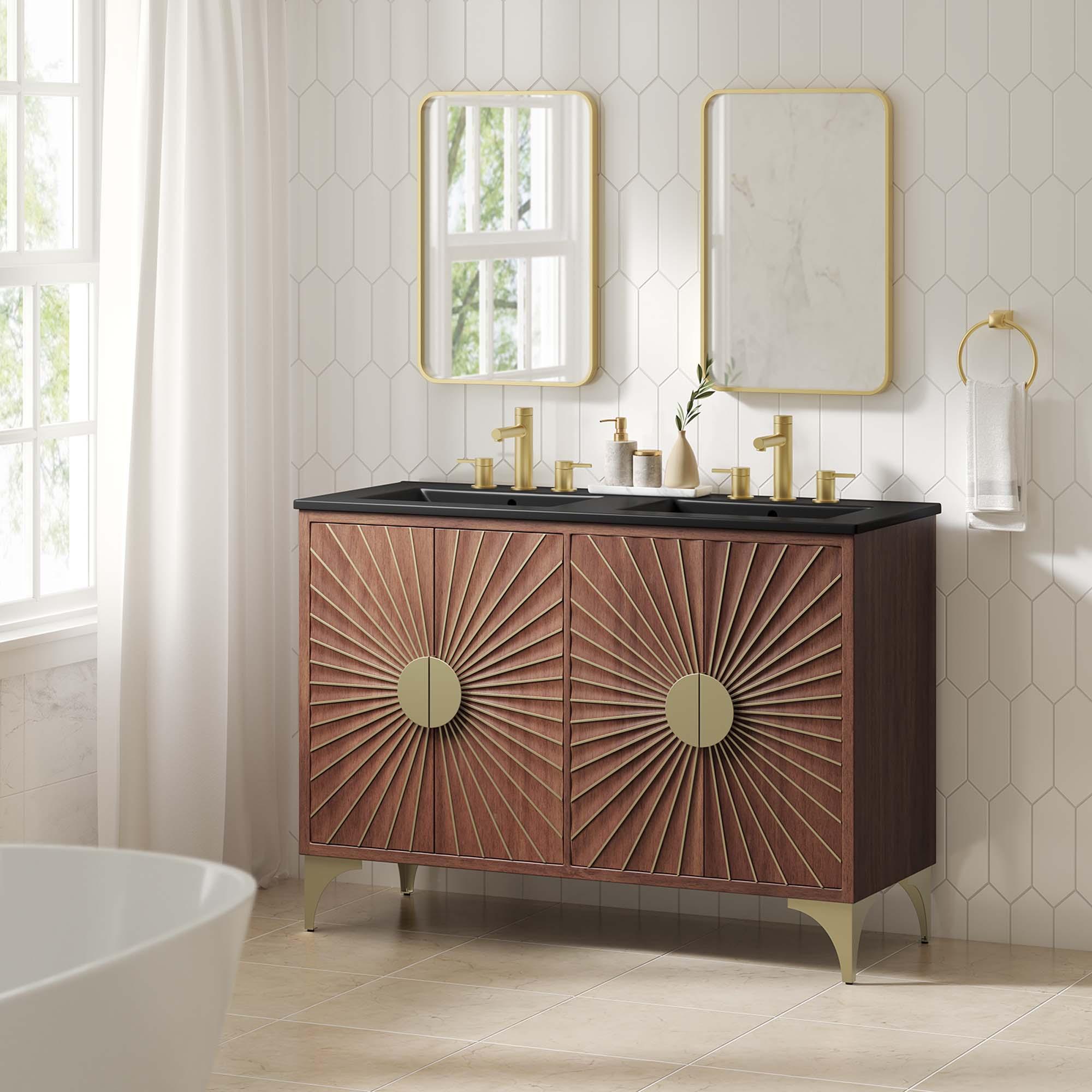 Daylight 48" Double Sink Bathroom Vanity