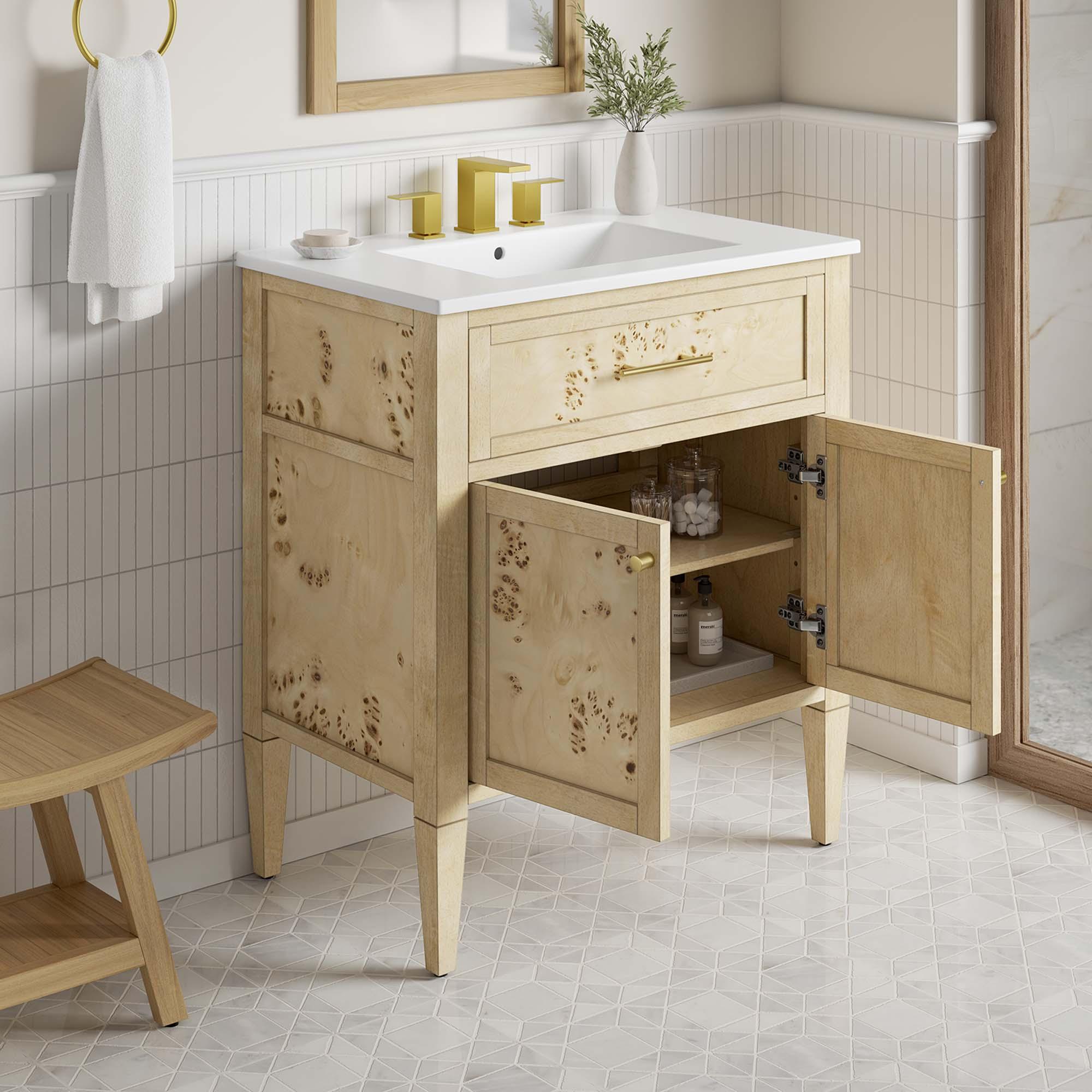 Elysian 30" Wood Bathroom Vanity