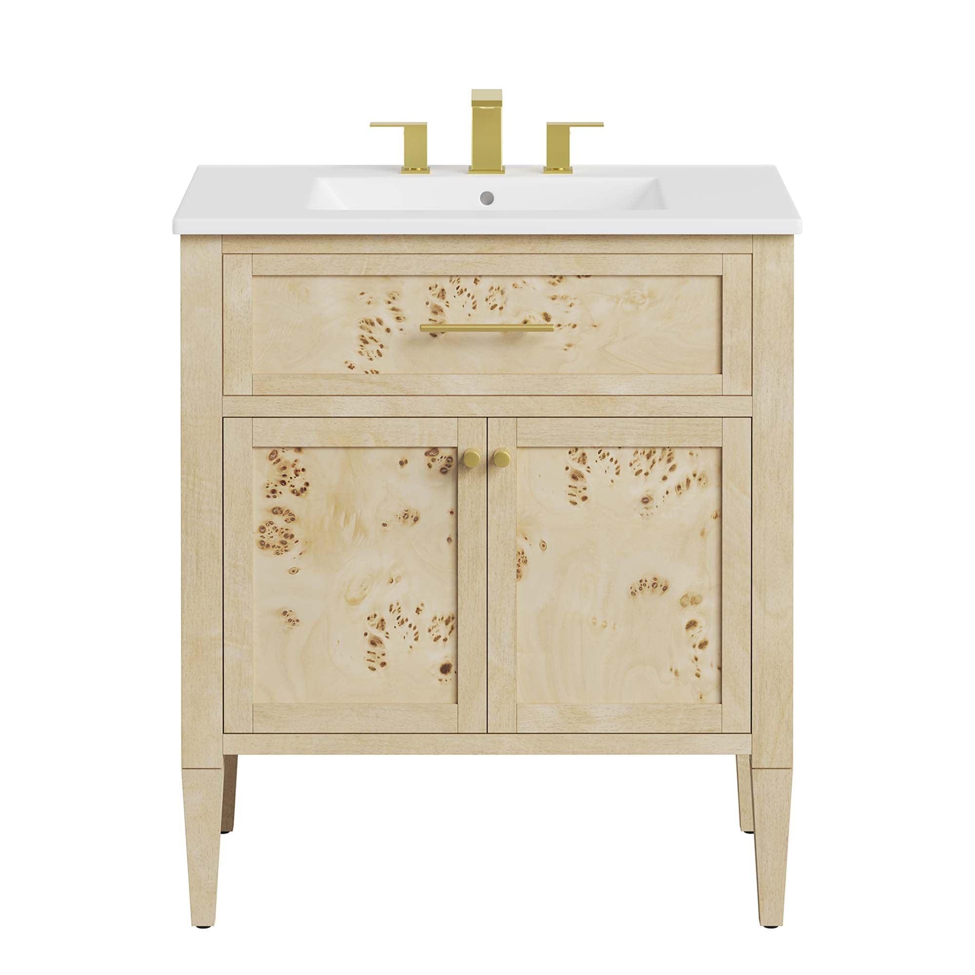 Elysian 30" Wood Bathroom Vanity