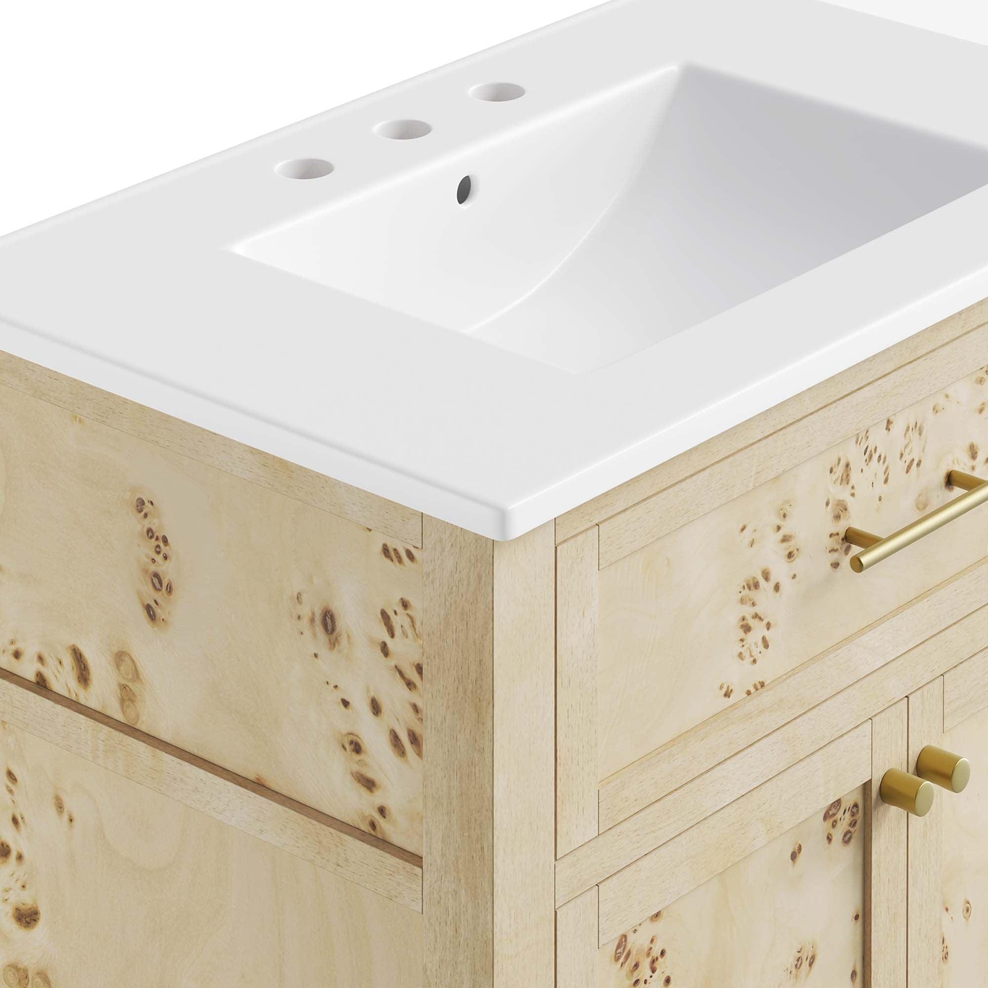 Elysian 30" Wood Bathroom Vanity