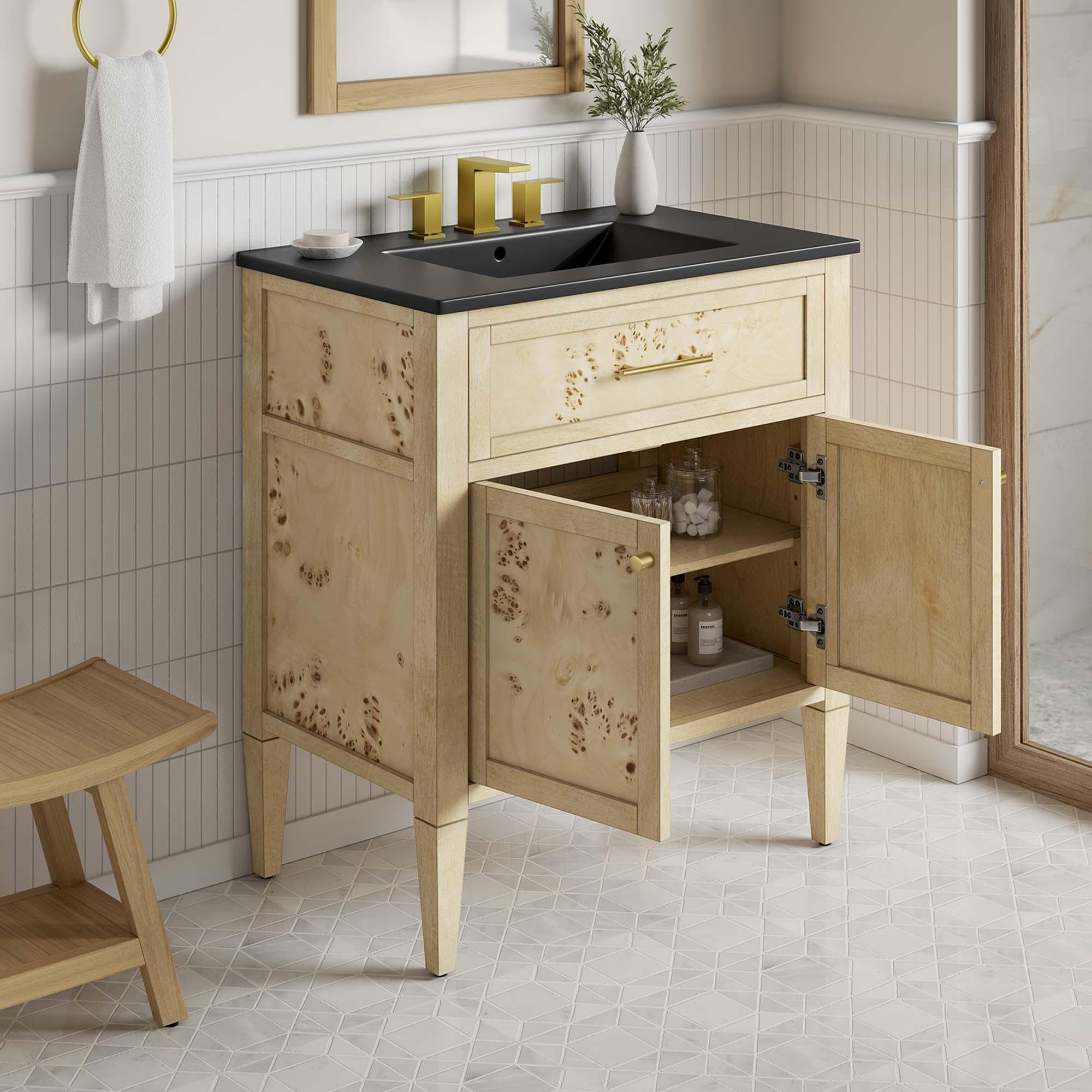 Elysian 30" Wood Bathroom Vanity