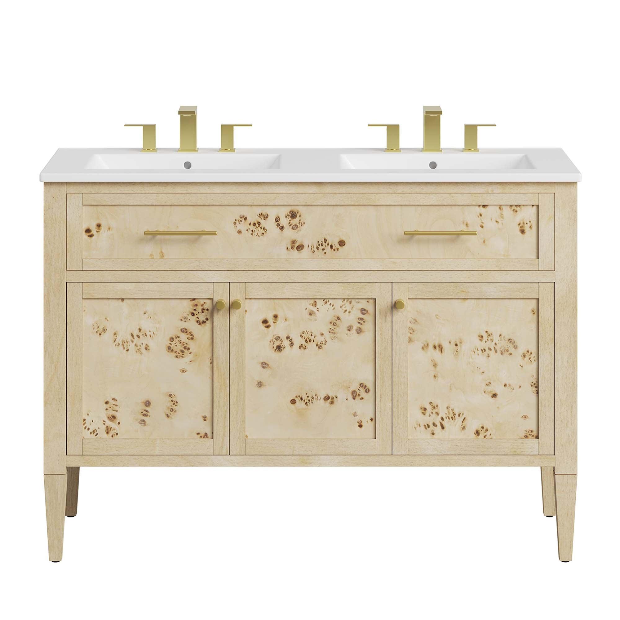 Elysian 48" Double Sink Bathroom Vanity