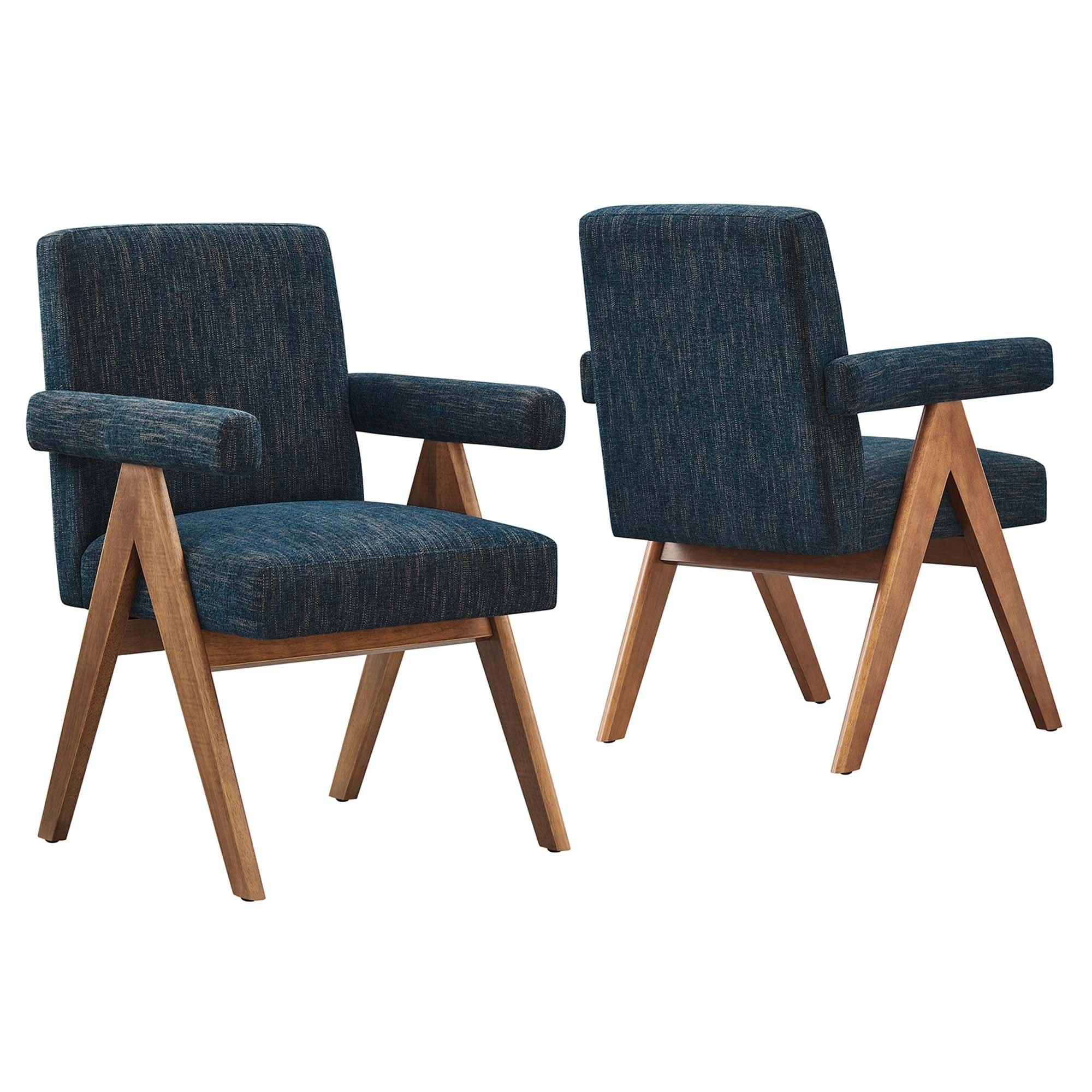 Lyra Fabric Dining Room Chair Set of 2