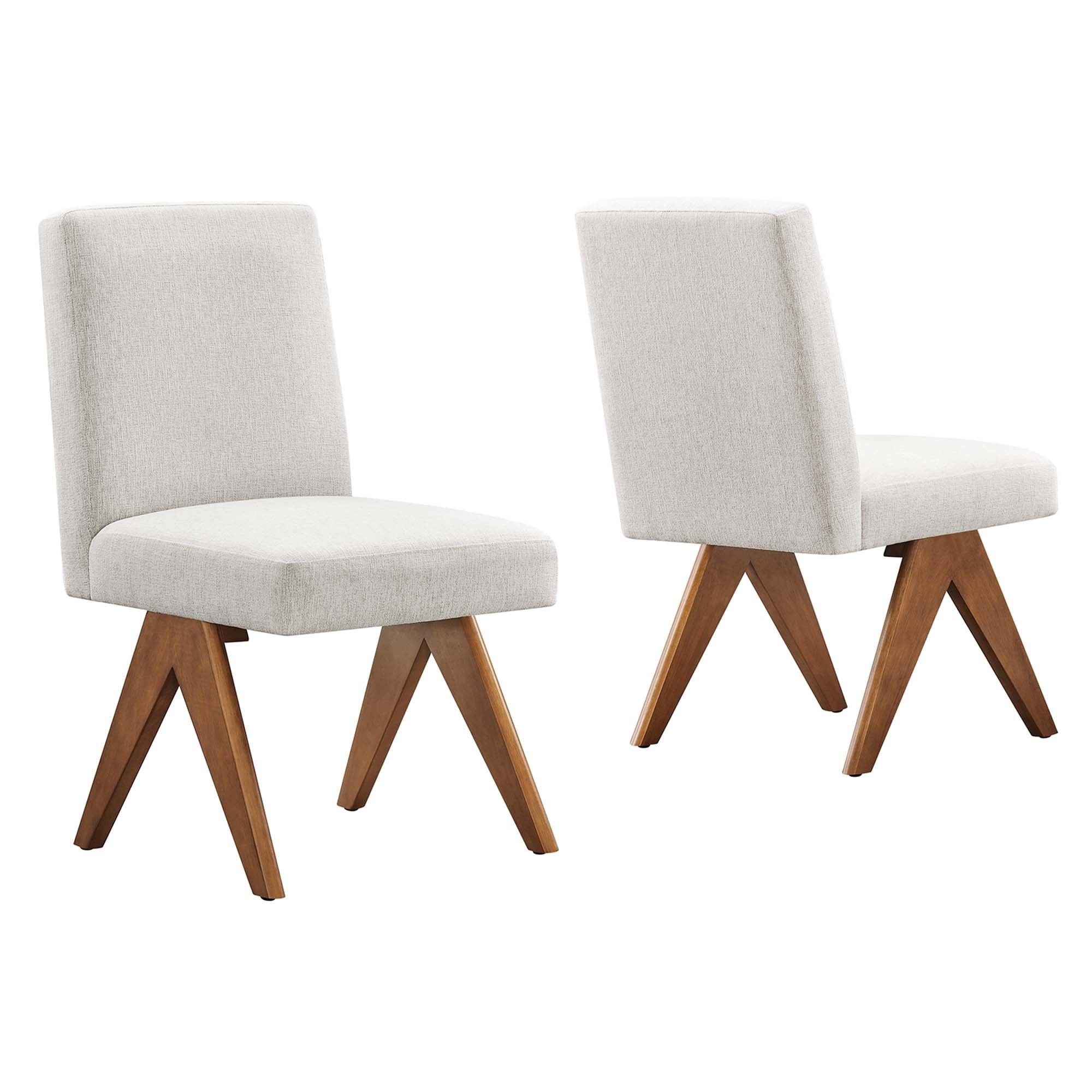 Lyra Fabric Dining Room Side Chair Set of 2