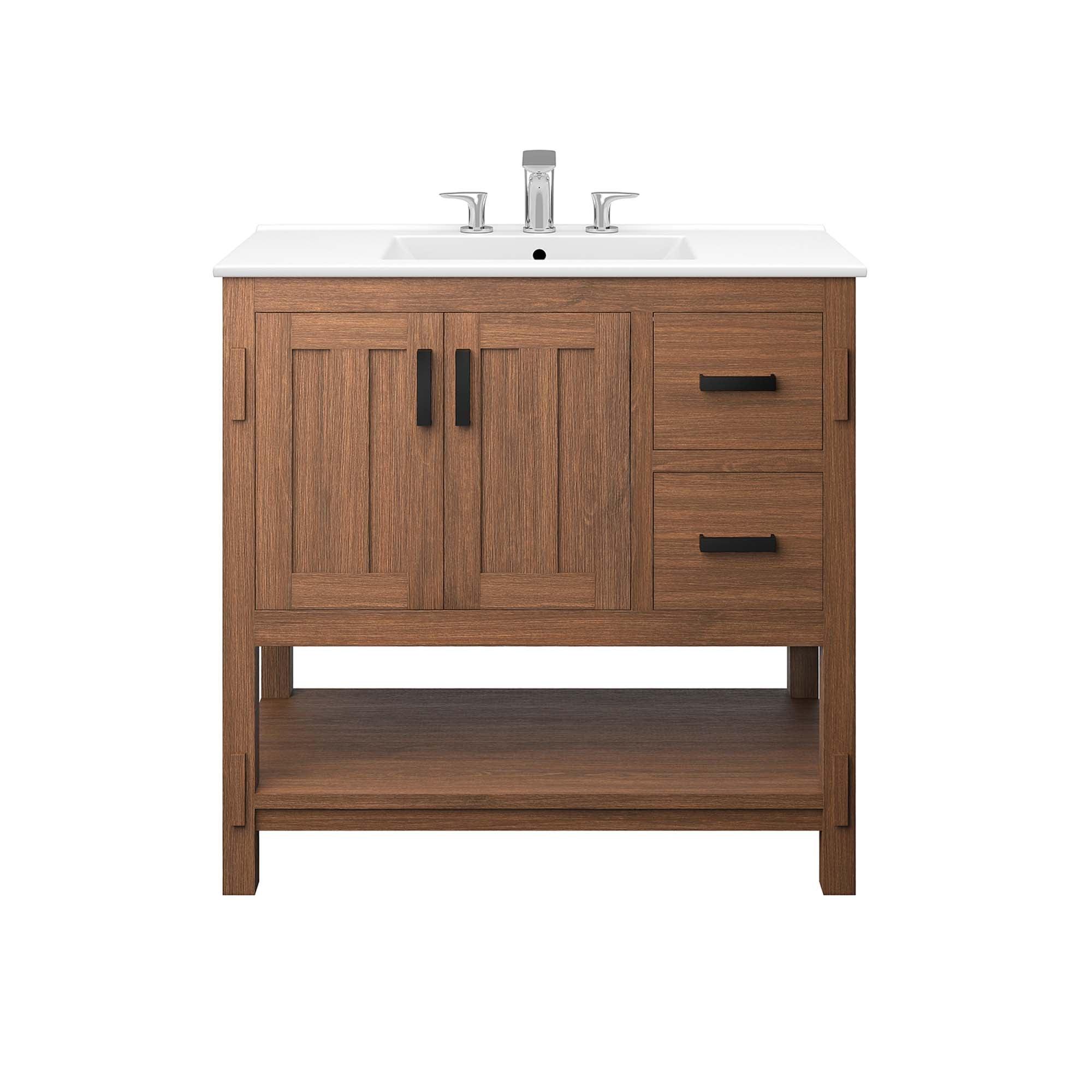 Ashlyn 36” Wood Bathroom Vanity