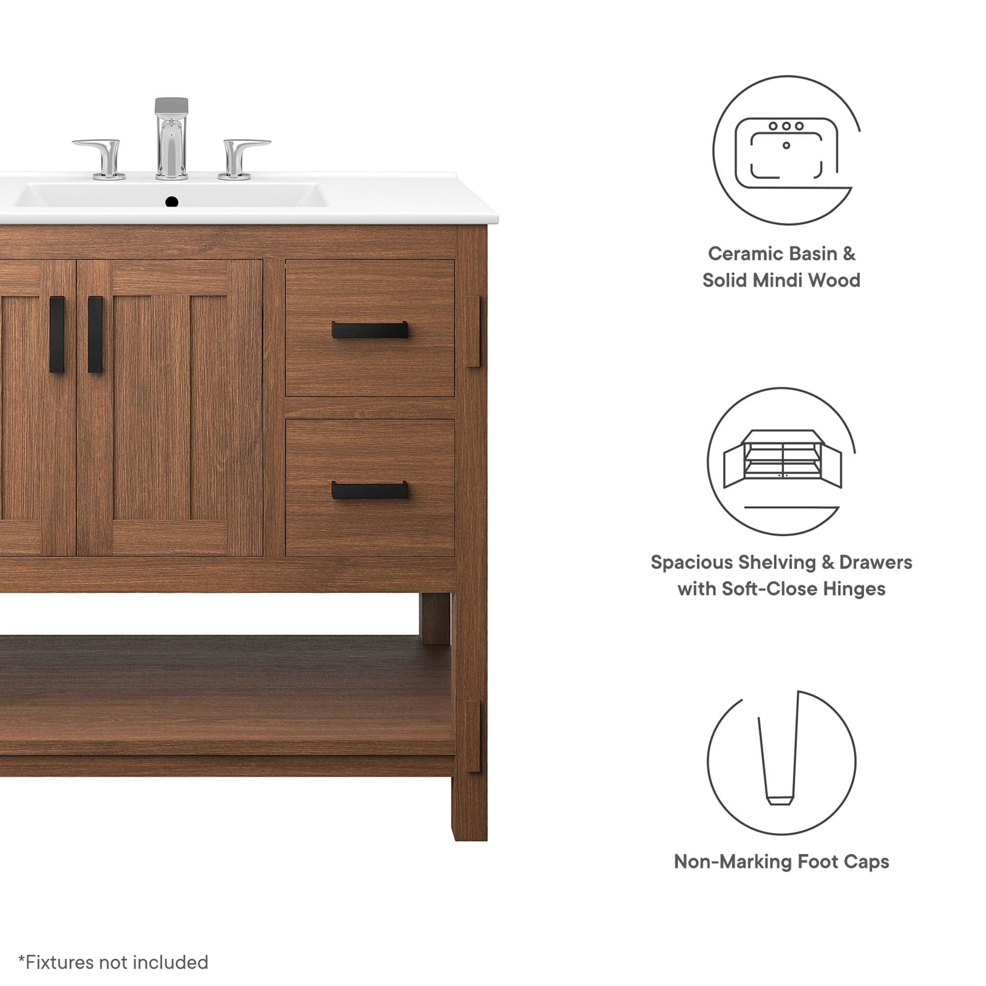 Ashlyn 36” Wood Bathroom Vanity