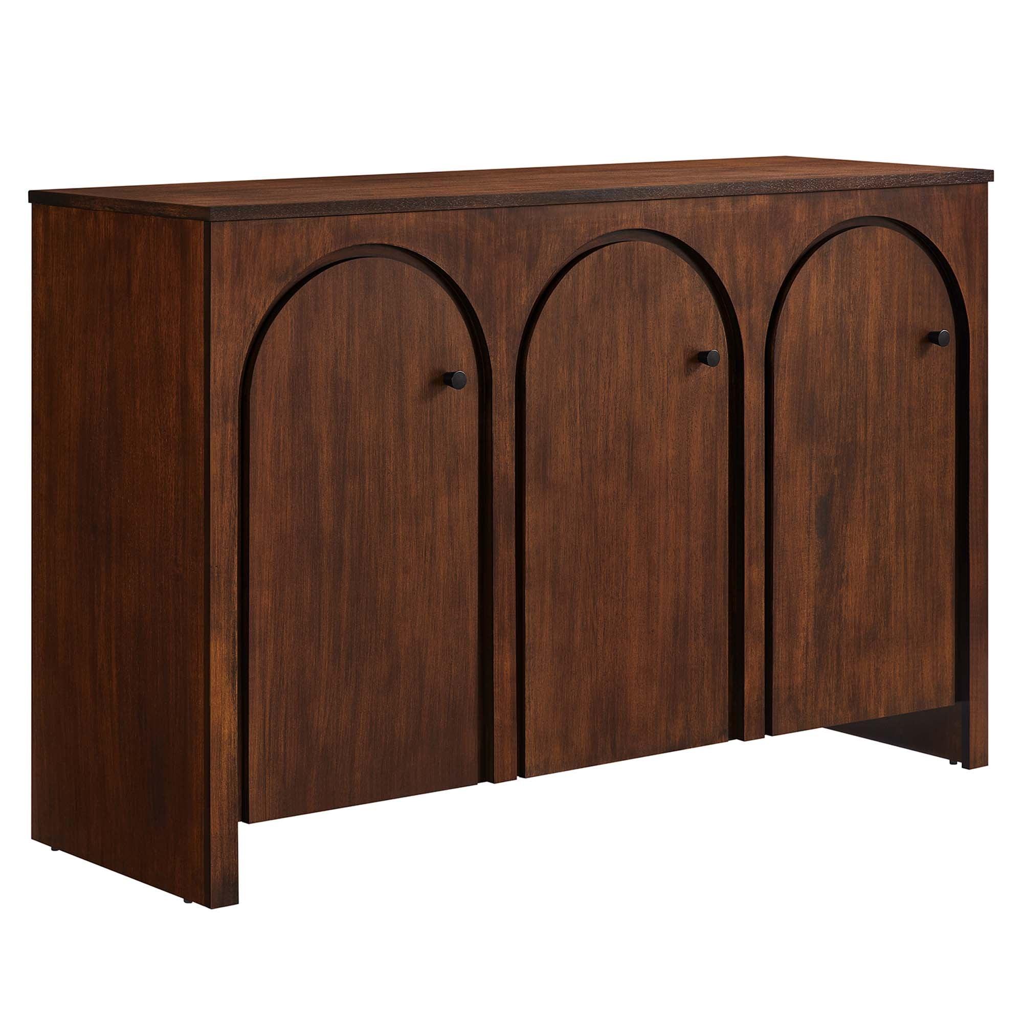 Appia 3-Door Arched Door Sideboard Storage Cabinet