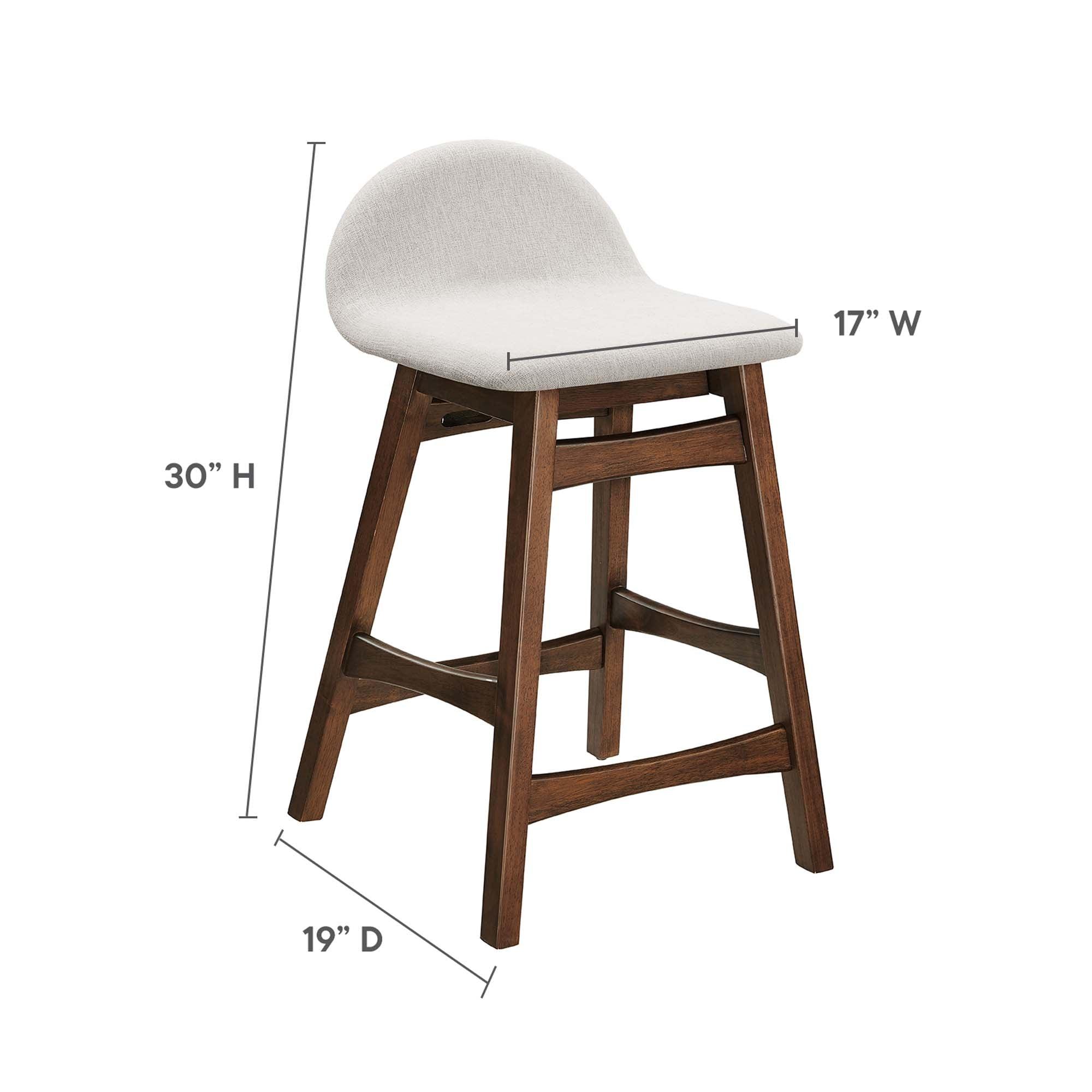 Juno Wood Counter Stool Set of 2