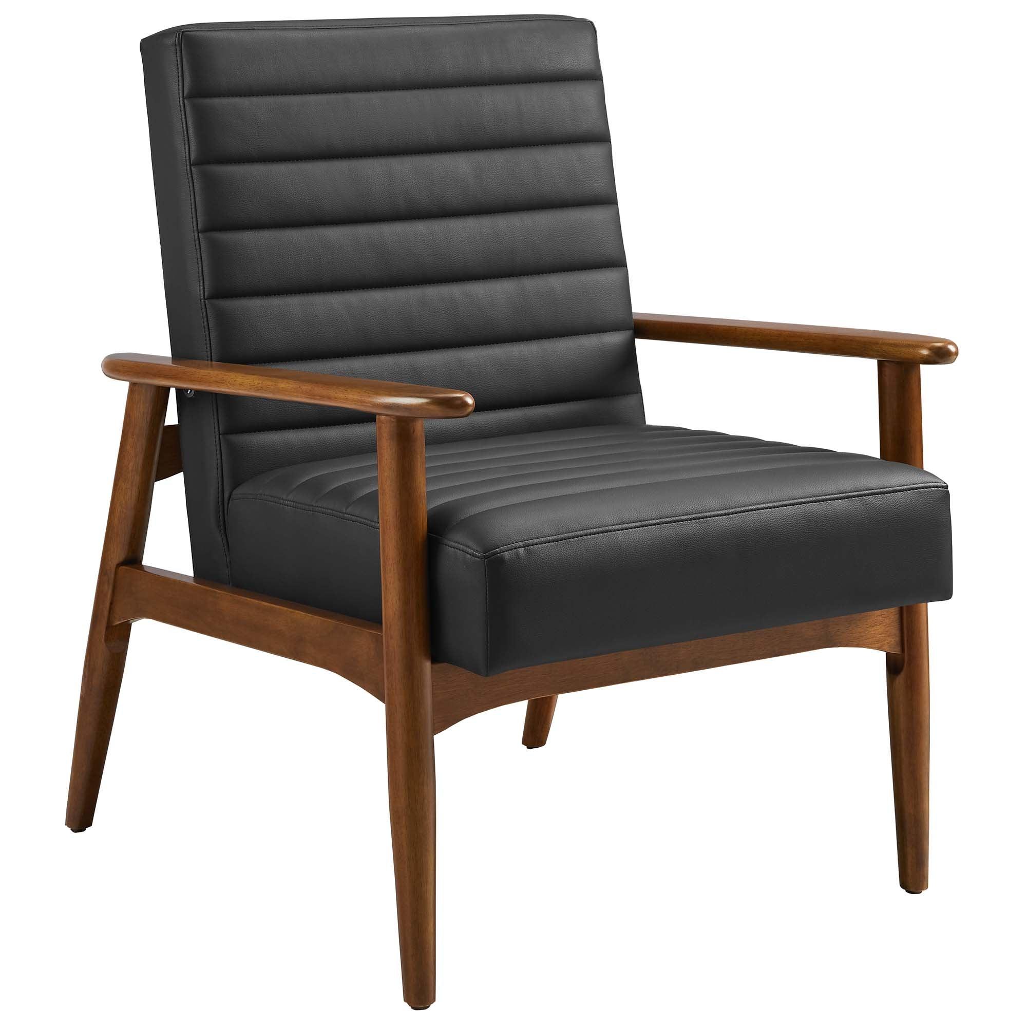 Jensen Vegan Leather Accent Chair