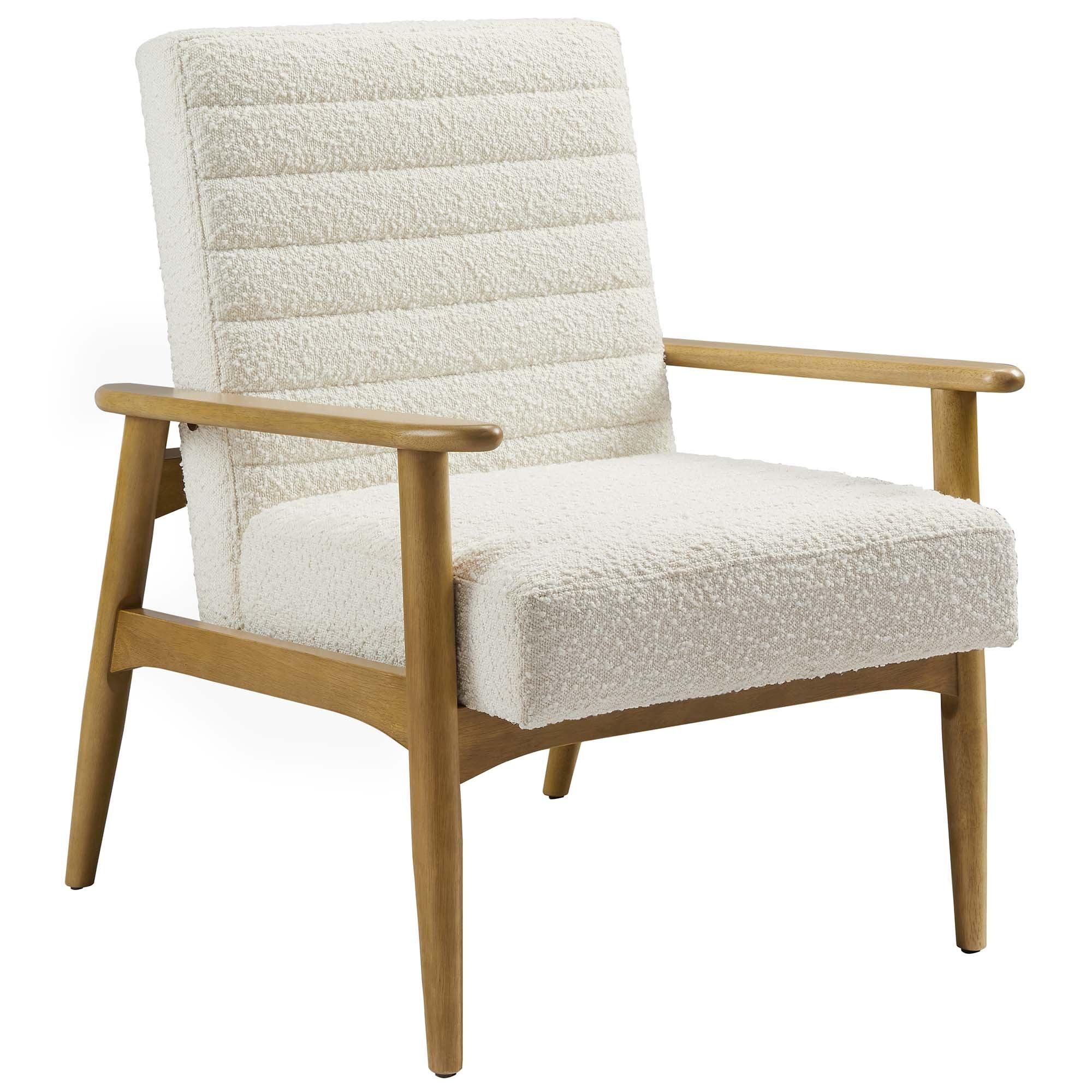 Jensen Boucle Fabric Accent Chair