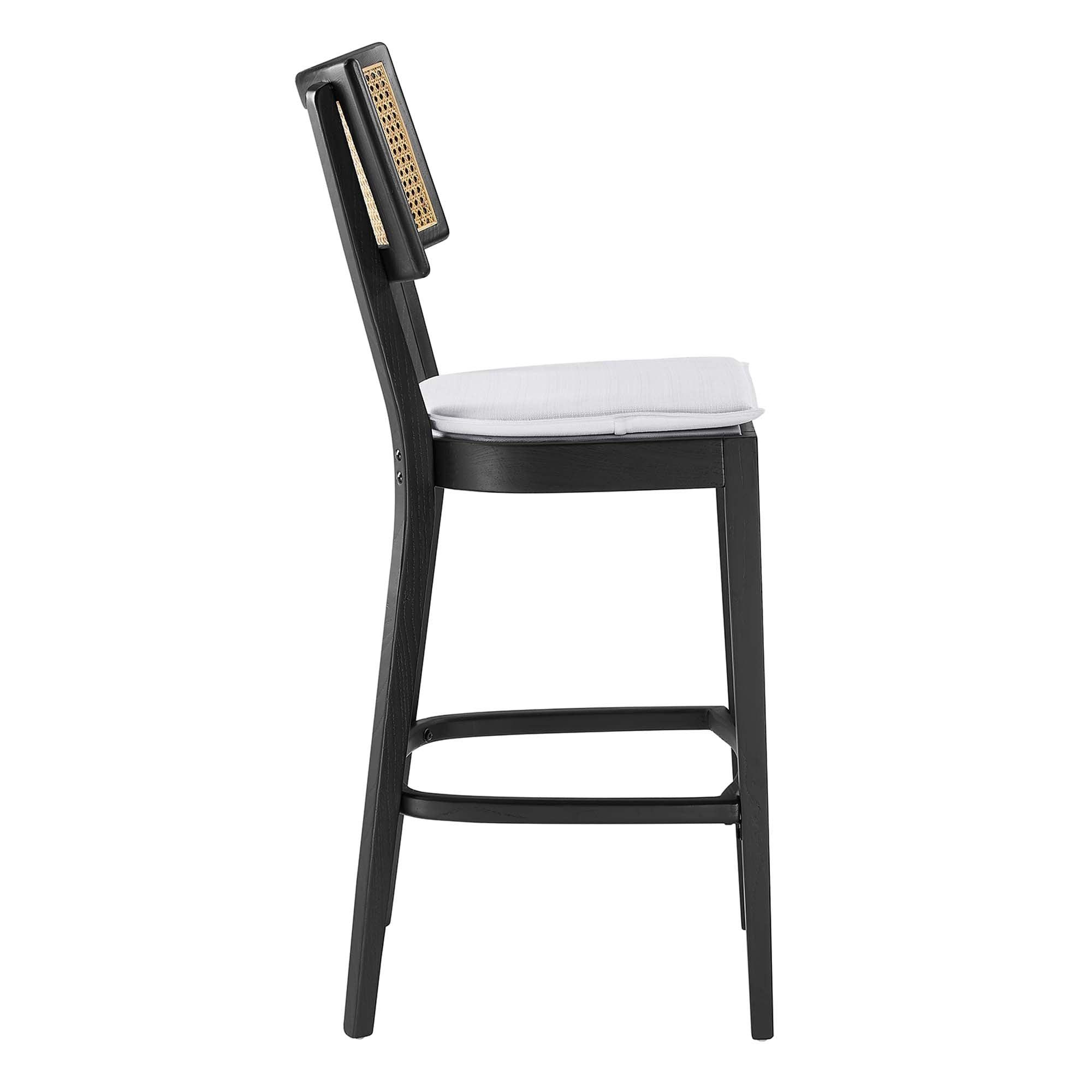 Caledonia Wood Bar Stools Set of 2