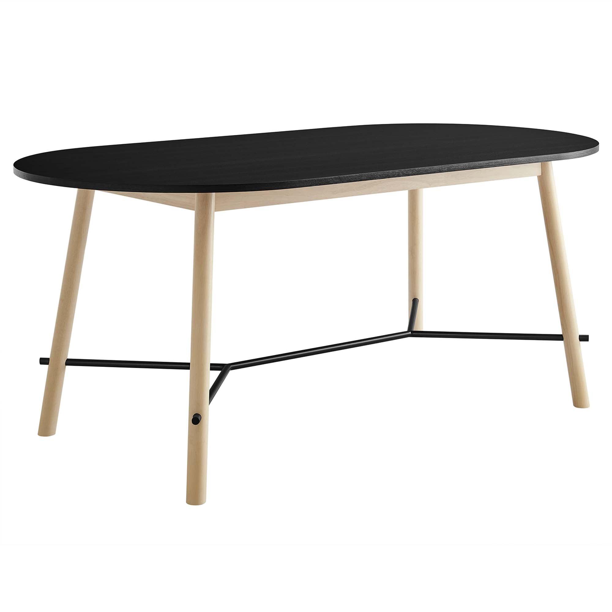 Infuse 71" Wood Grain Dining Table