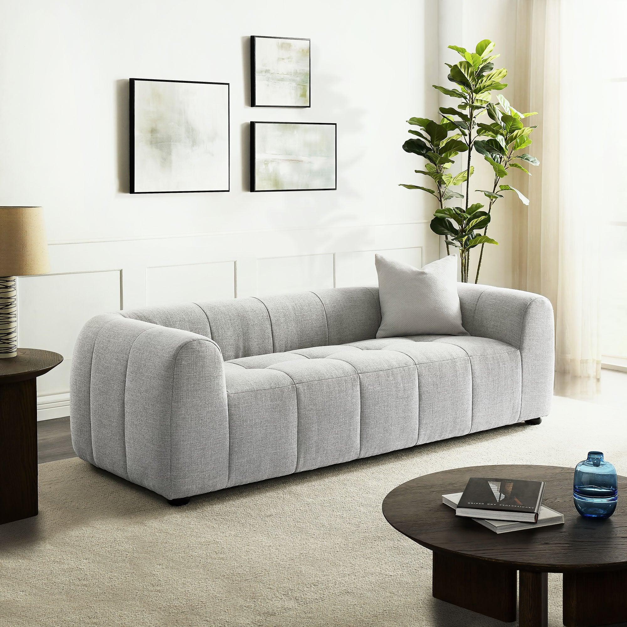 Liana Upholstered Fabric Sofa