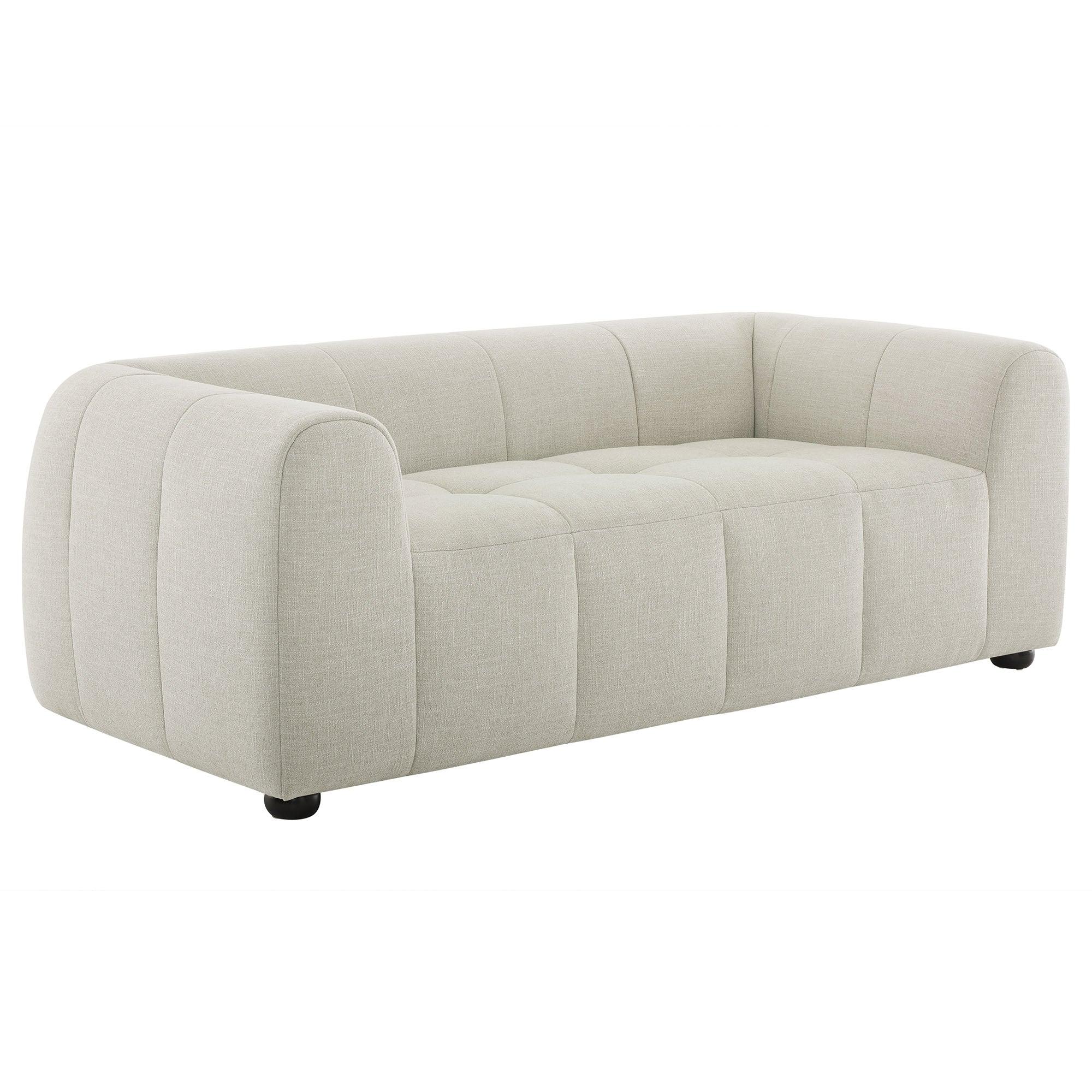 Liana Upholstered Fabric Loveseat