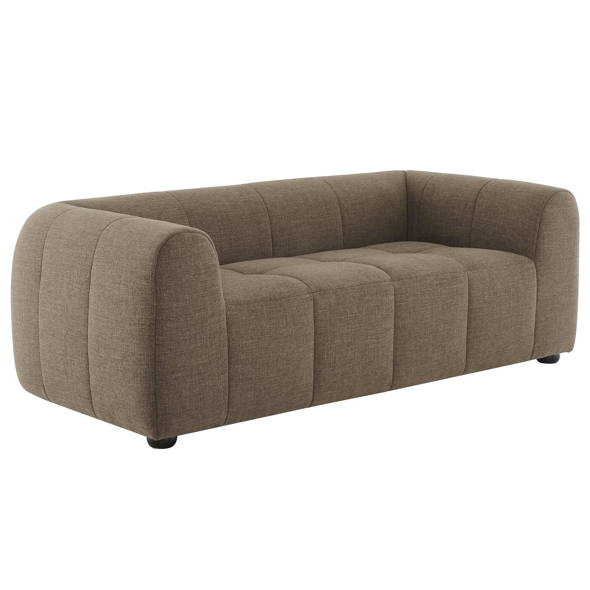 Liana Upholstered Fabric Loveseat