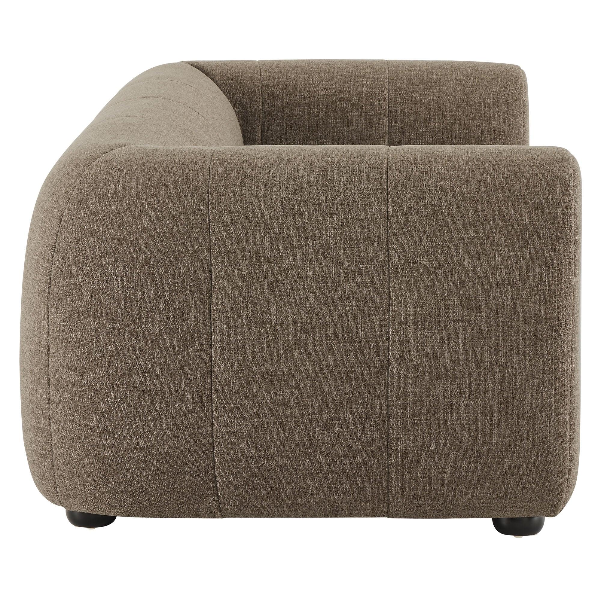 Liana Upholstered Fabric Loveseat