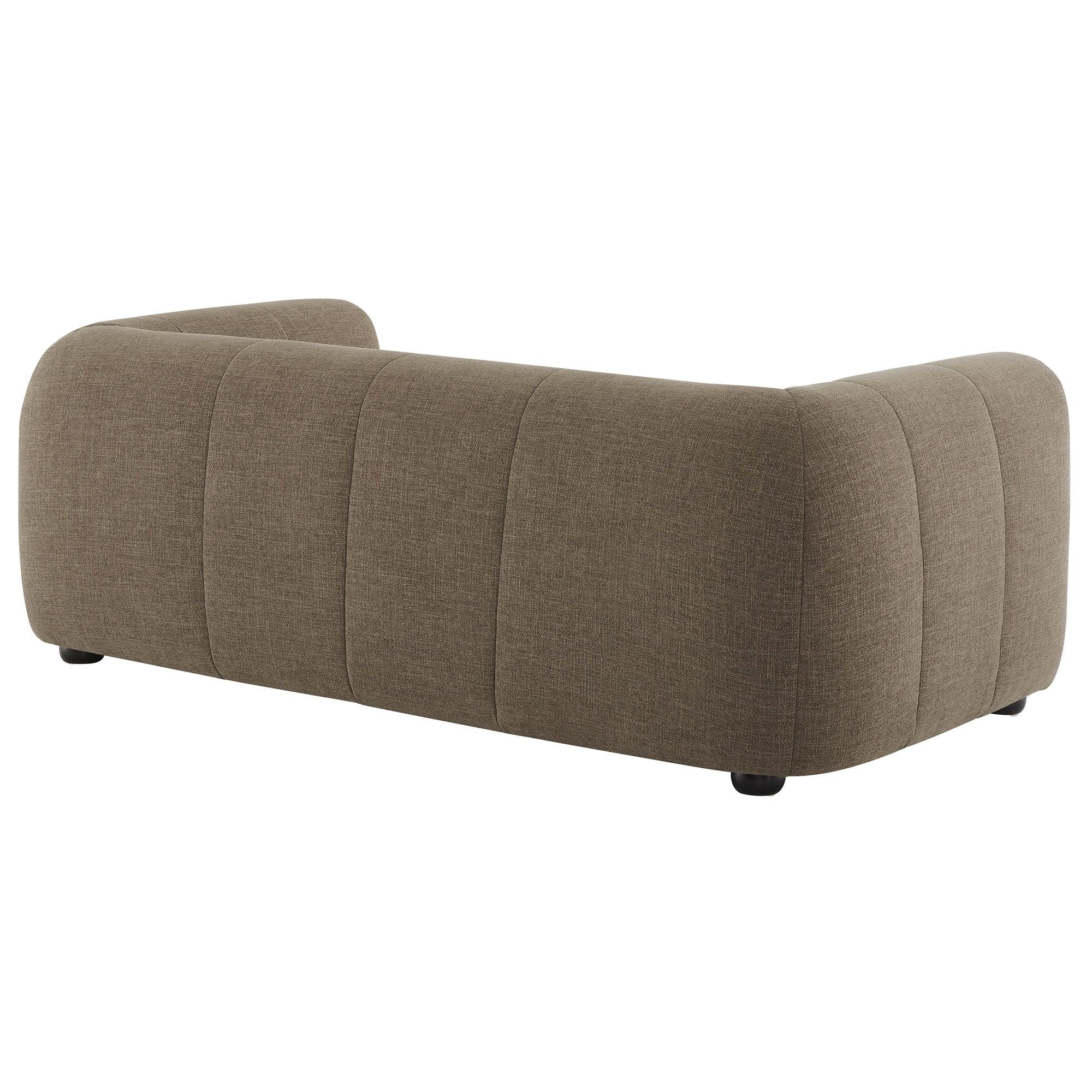 Liana Upholstered Fabric Loveseat