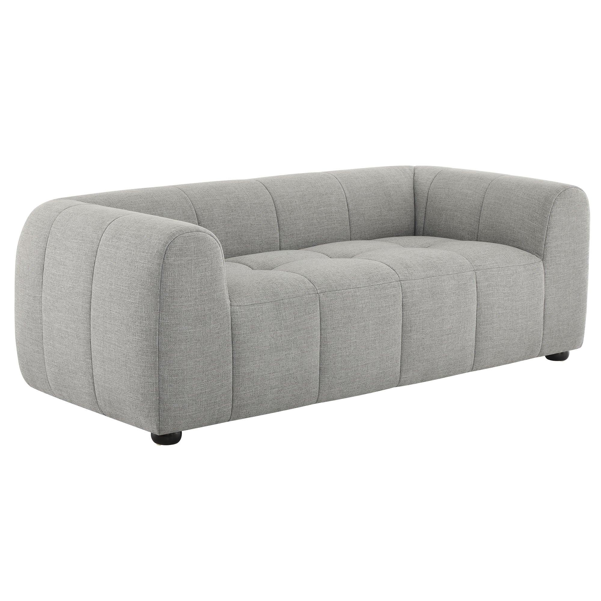 Liana Upholstered Fabric Loveseat