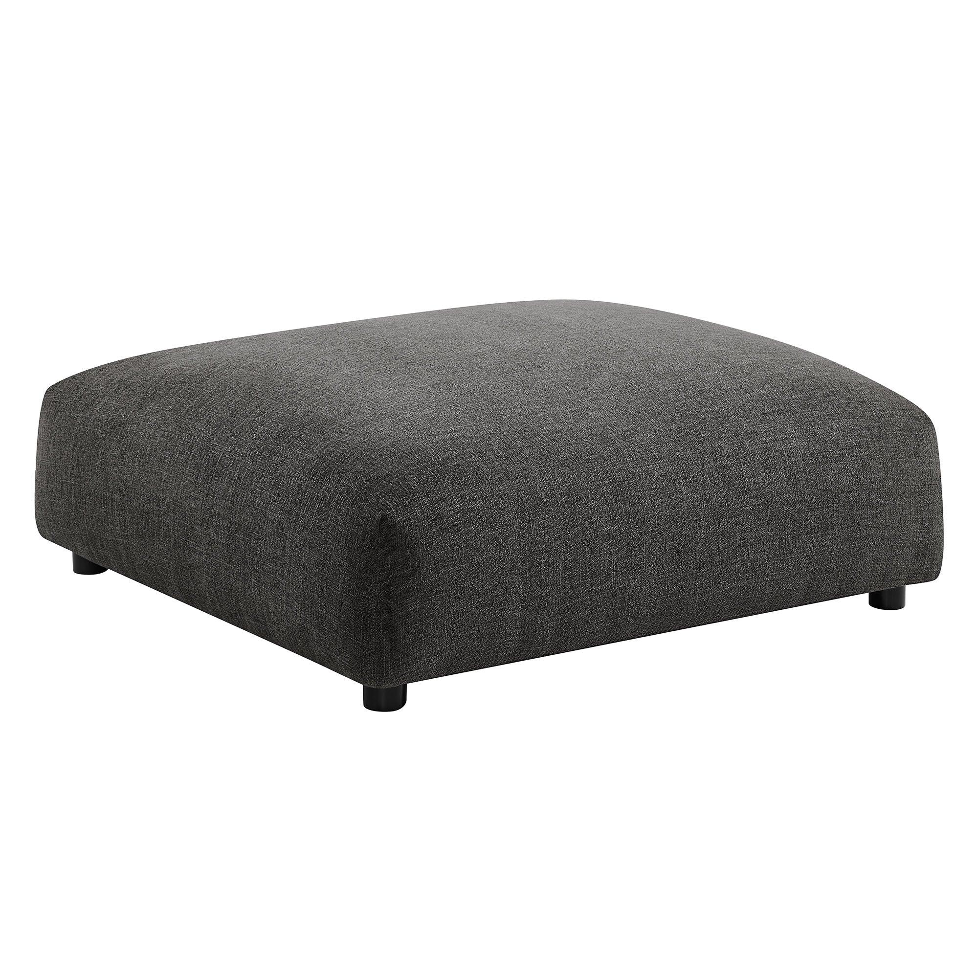 Solace Modular Upholstered Fabric Ottoman