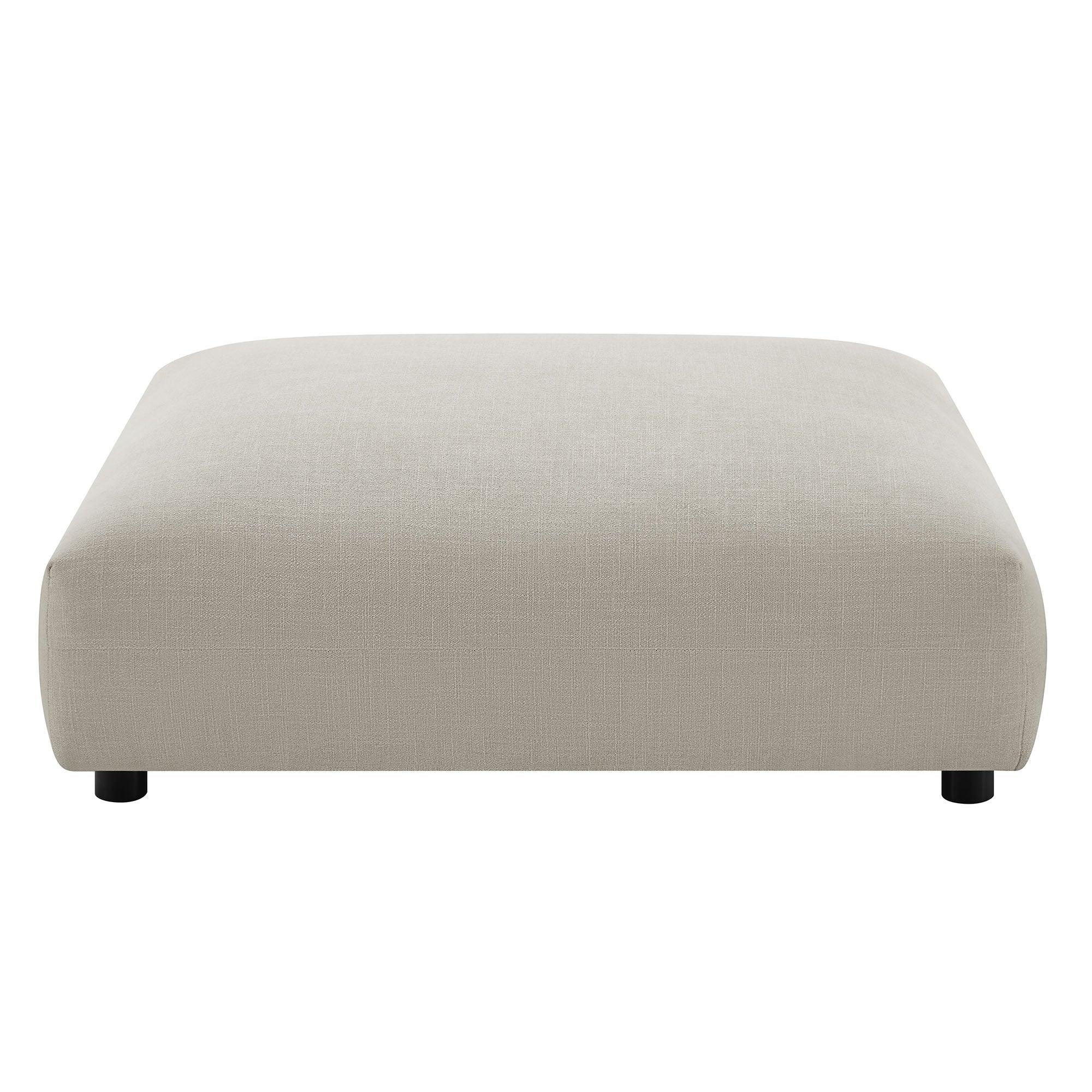 Solace Modular Upholstered Fabric Ottoman