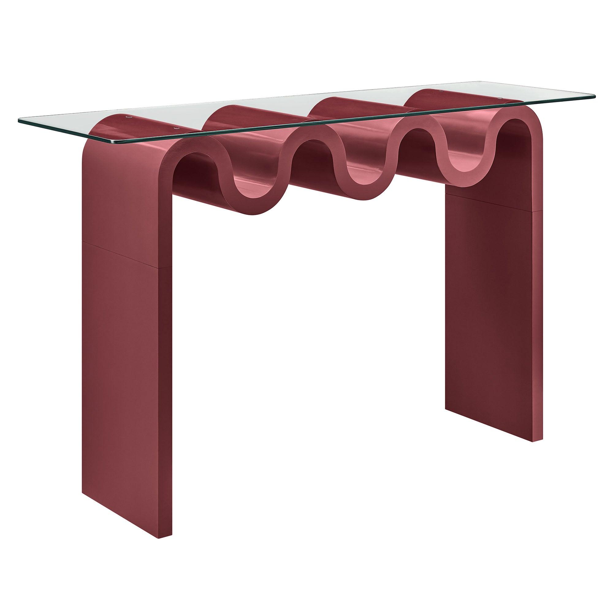 Ondine Glass Top 50" Console Table