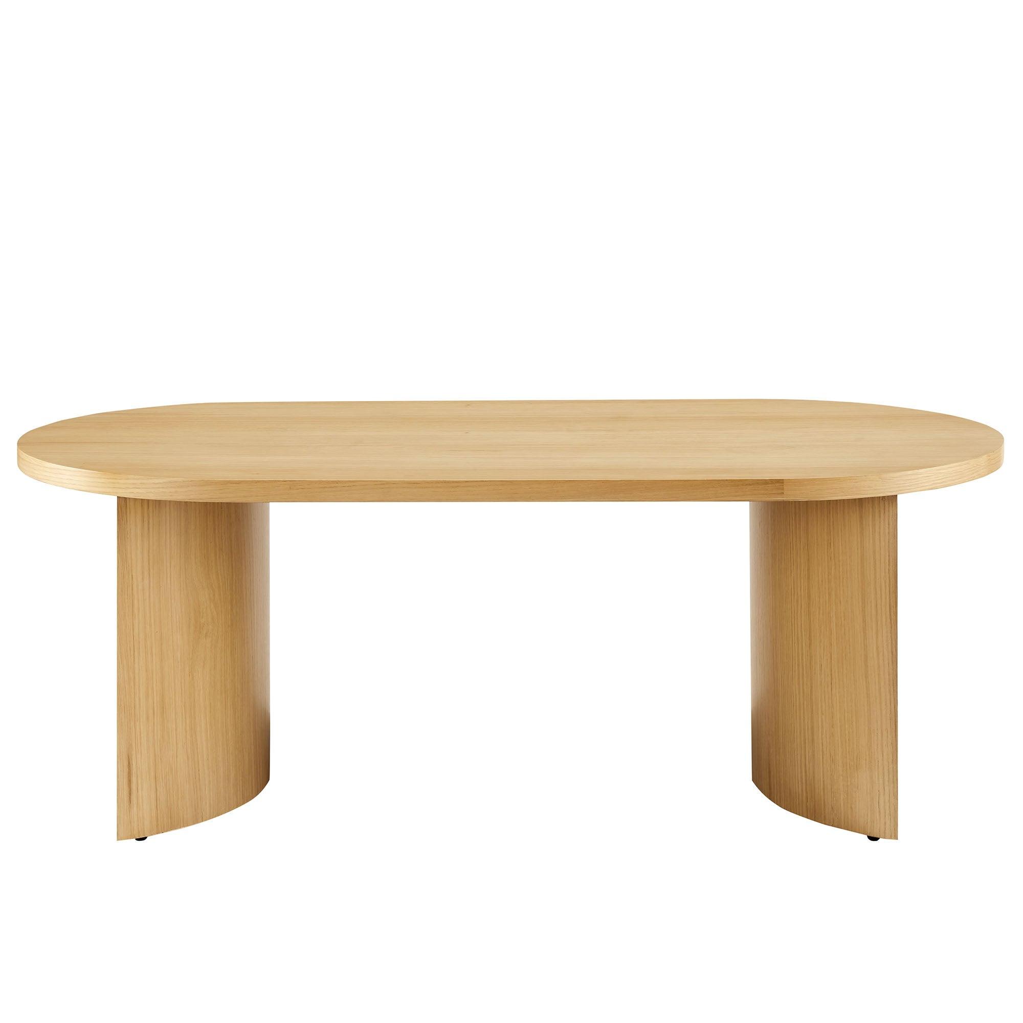 Aspect Oval Wood Coffee Table