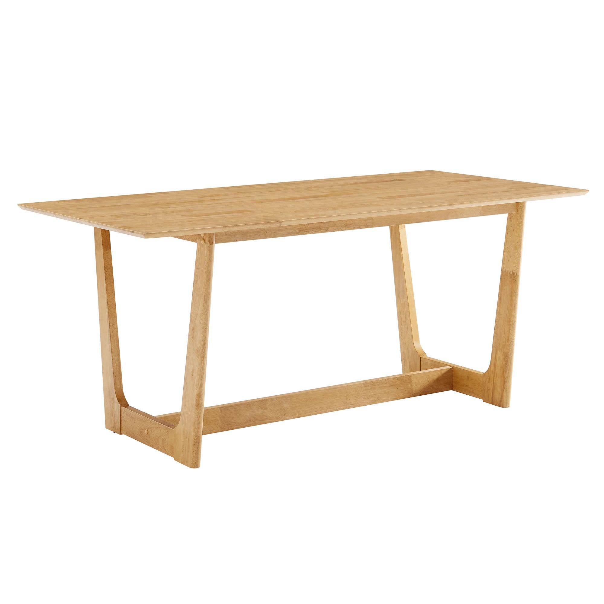 Solara 71" Rectangle Wood Dining Table