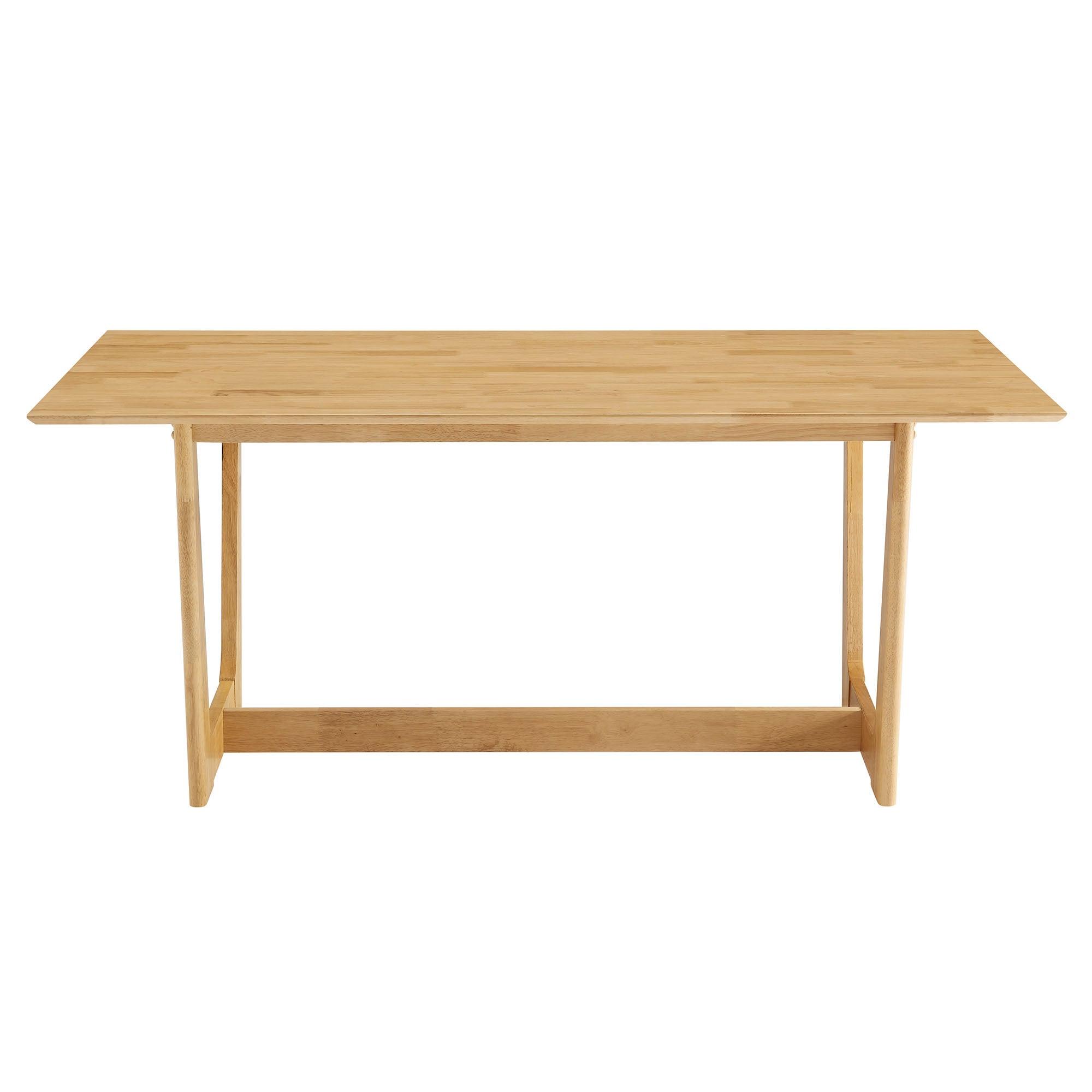 Solara 71" Rectangle Wood Dining Table