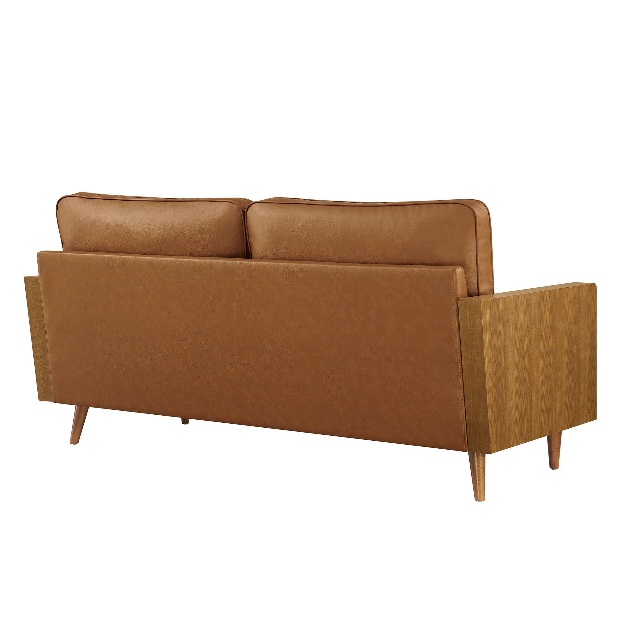 Kellan Vegan Leather Sofa