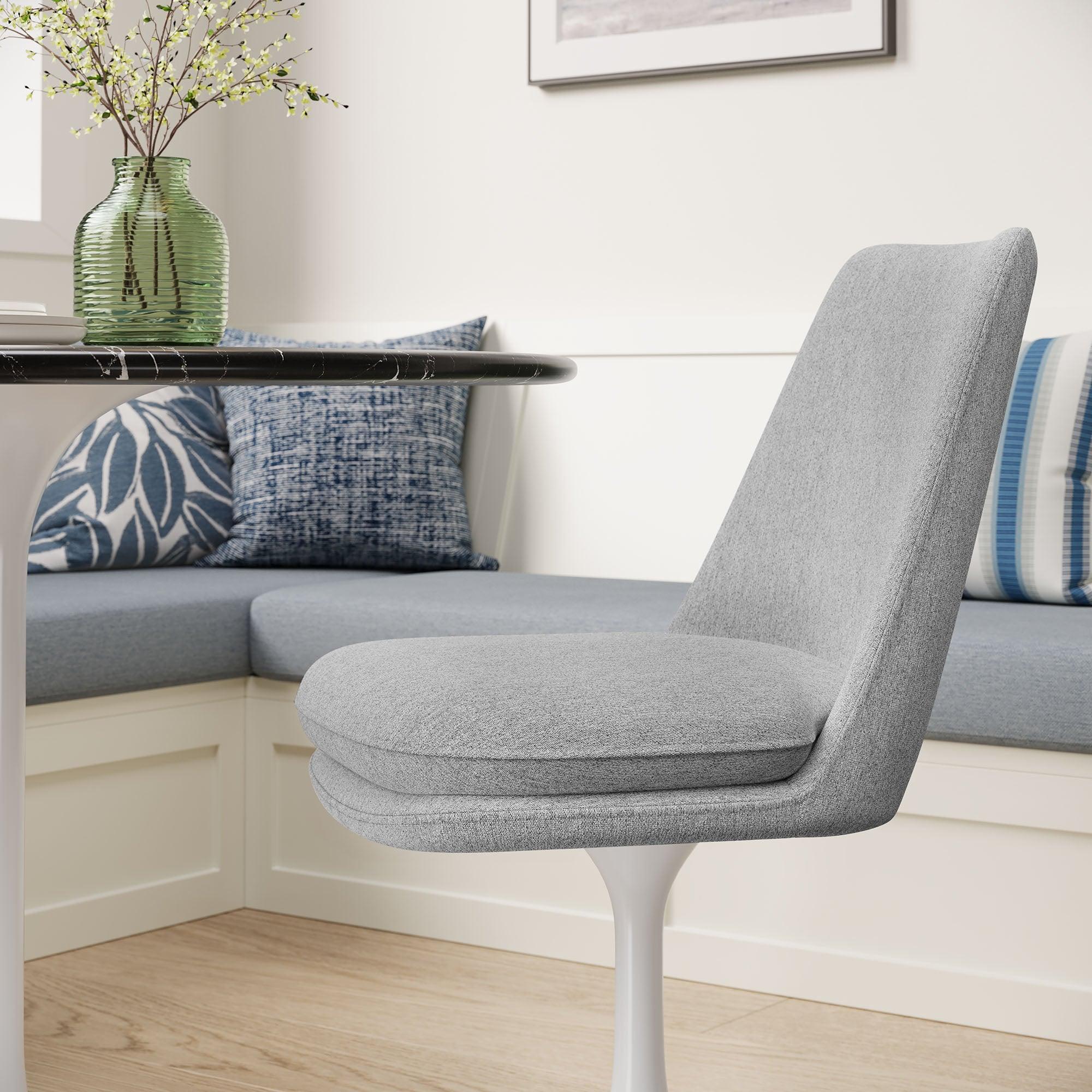 Lippa Swivel Dining Upholstered Side Chair