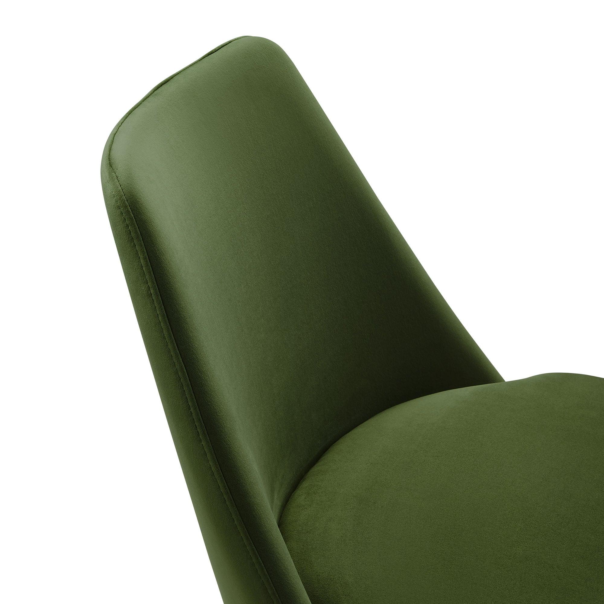 Lippa Swivel Dining Performance Velvet Side Chair