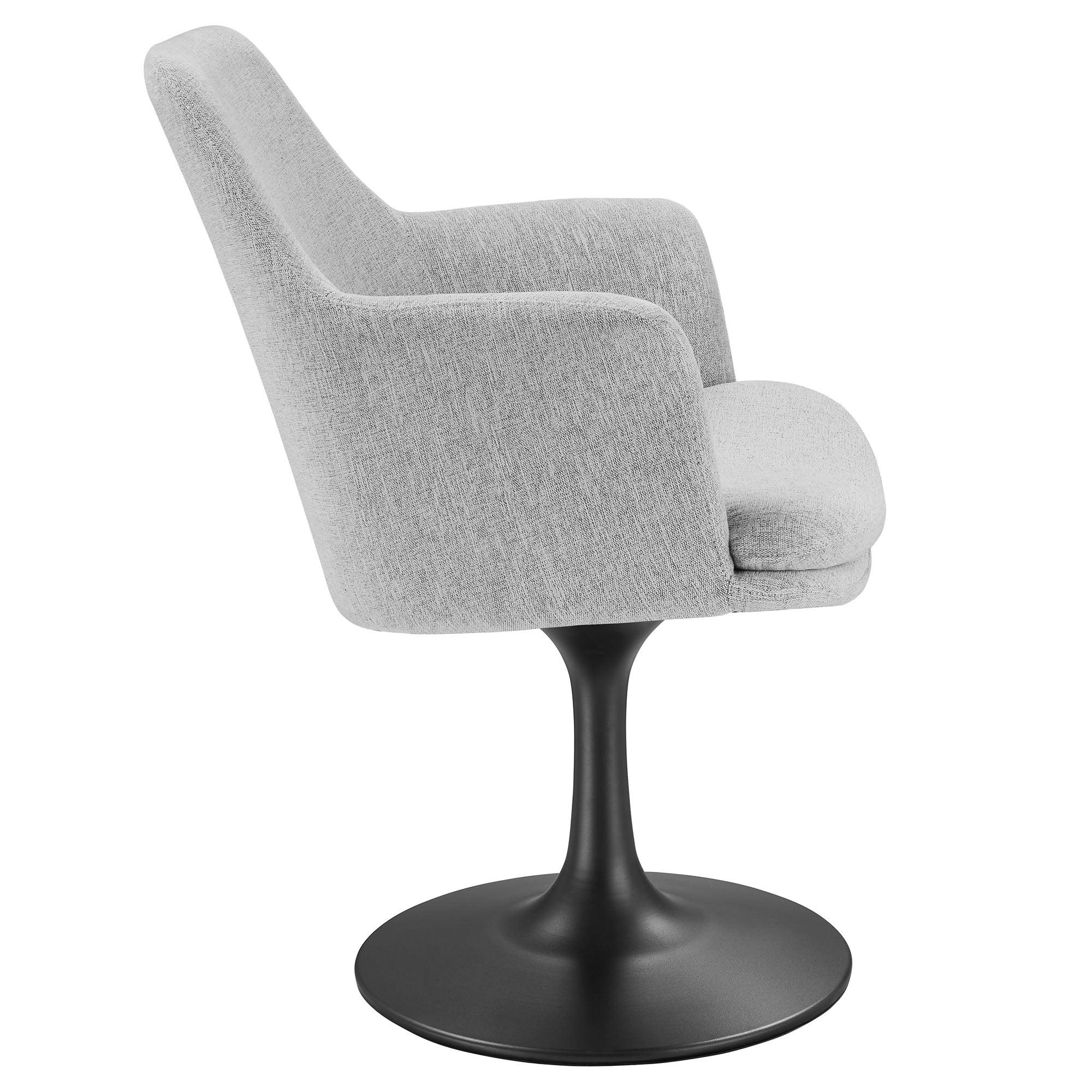 Lippa Swivel Dining Upholstered Armchair