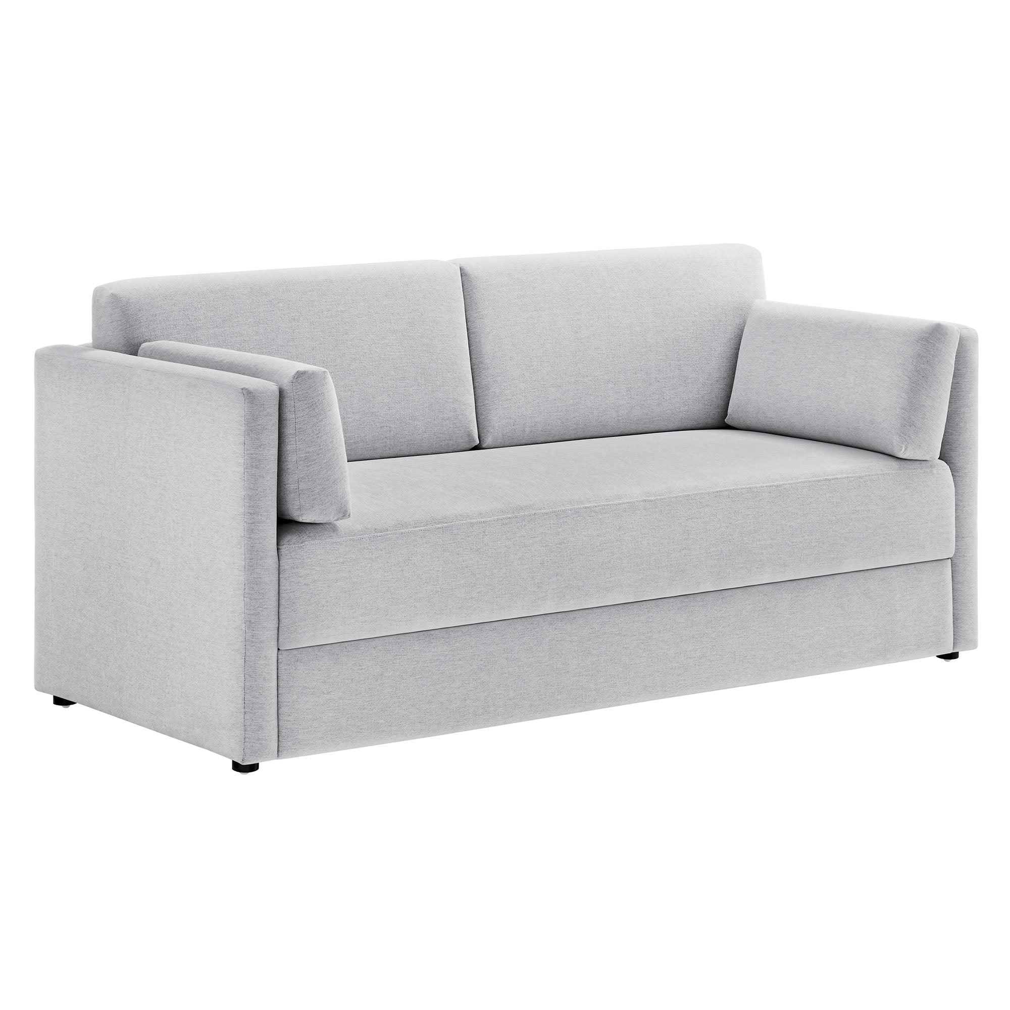 Linden Upholstered Heathered Chenille Sofa