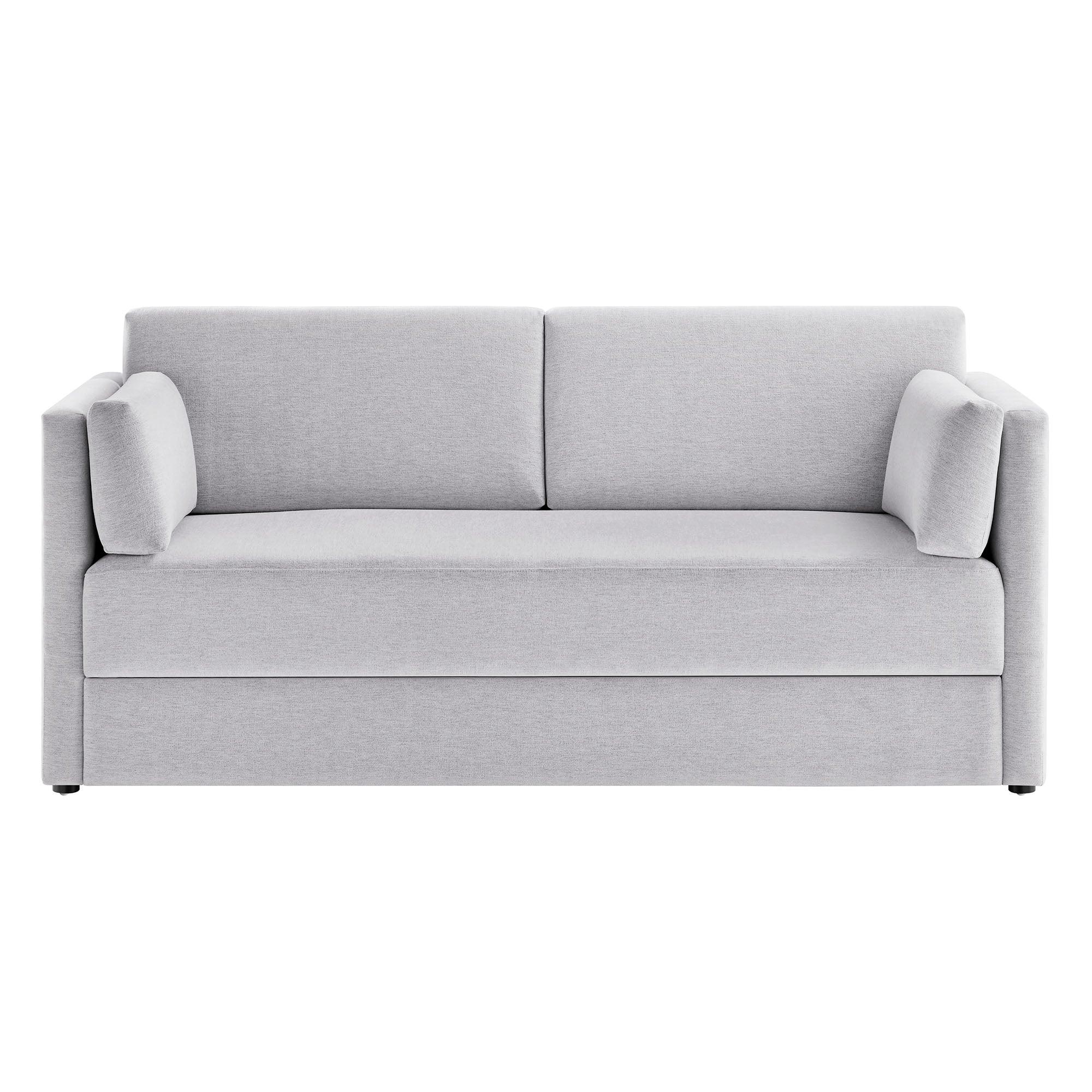 Linden Upholstered Heathered Chenille Sofa