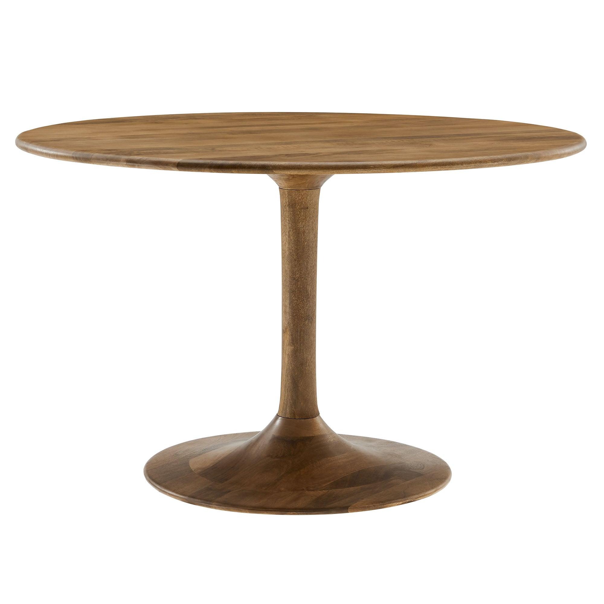 Lippa 48" Round Solid Wood Dining Table