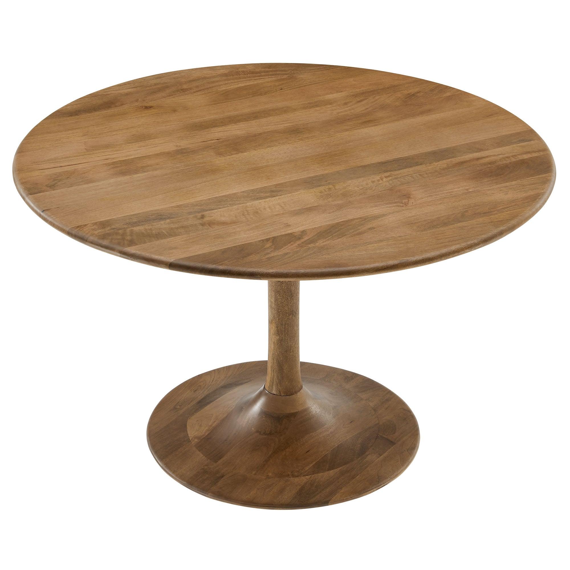 Lippa 48" Round Solid Wood Dining Table