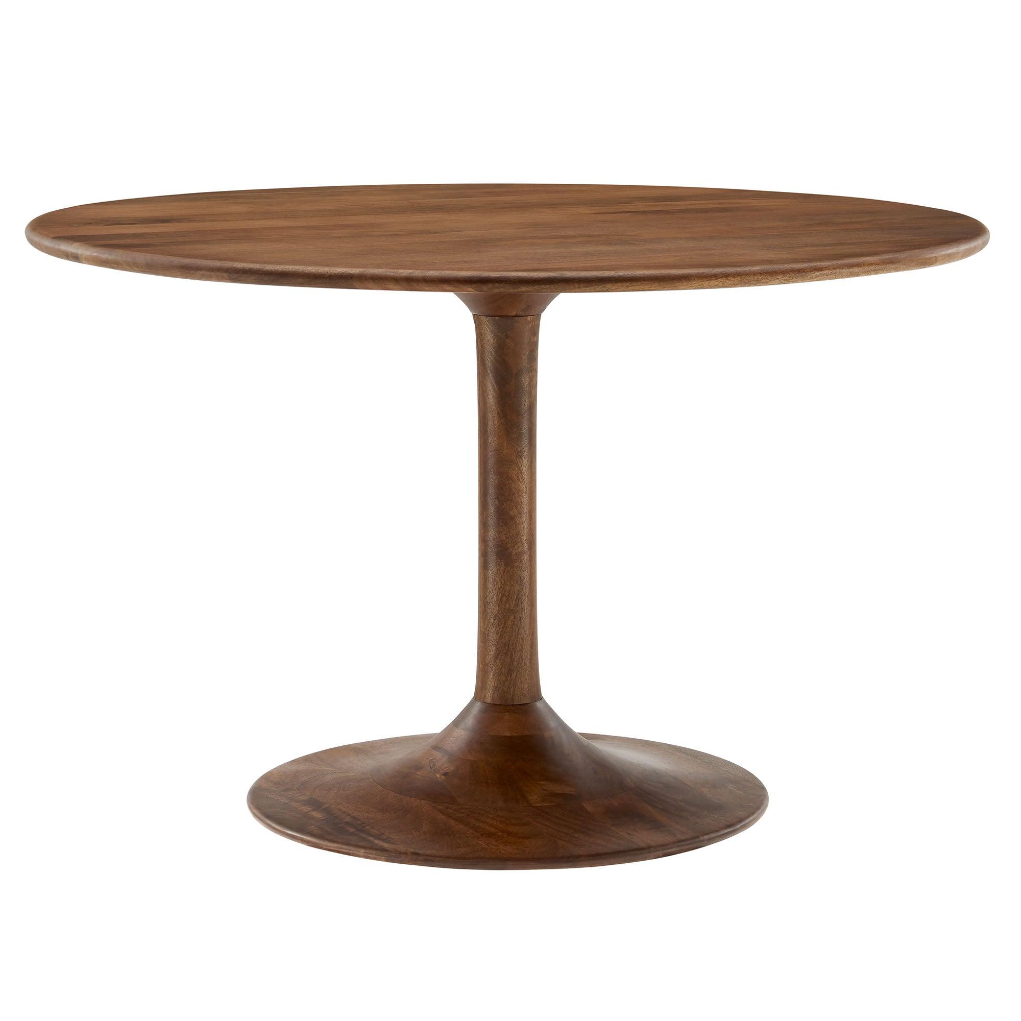 Lippa 48" Round Solid Wood Dining Table