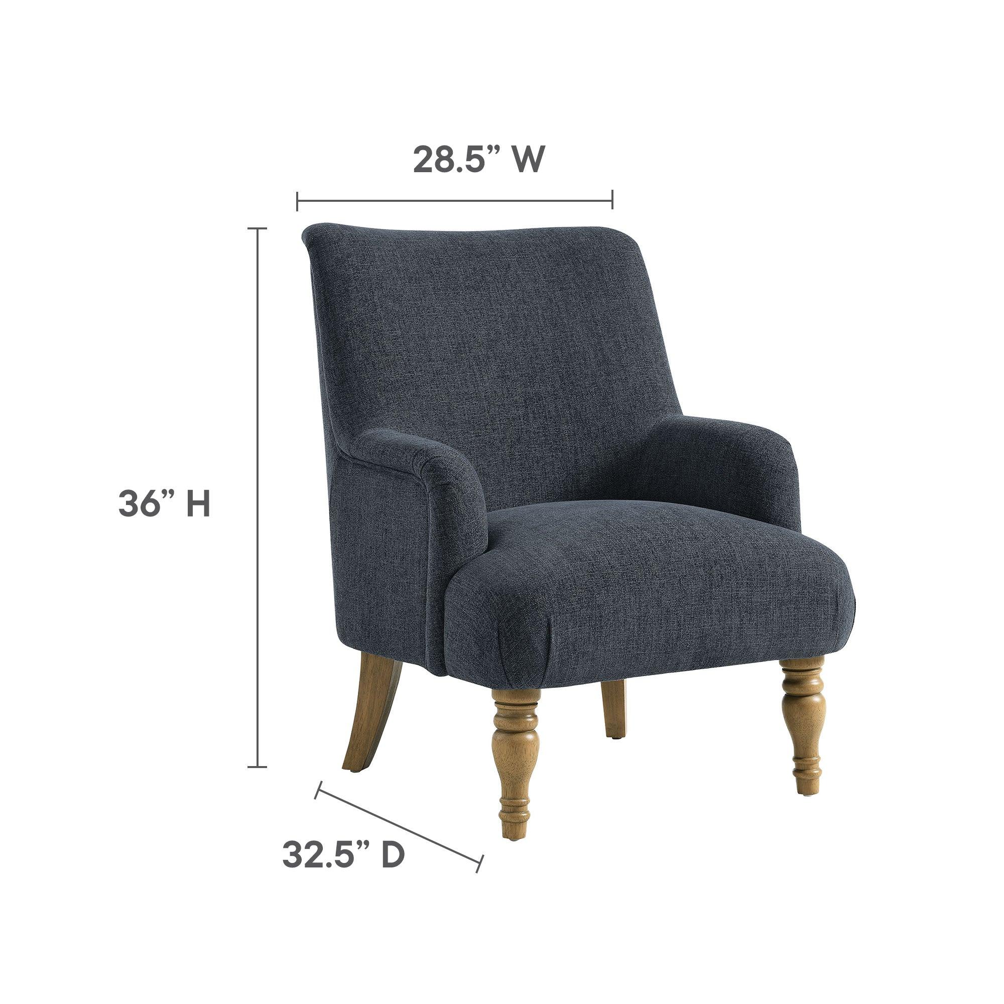 Ellington Fabric Upholstered Accent Armchair