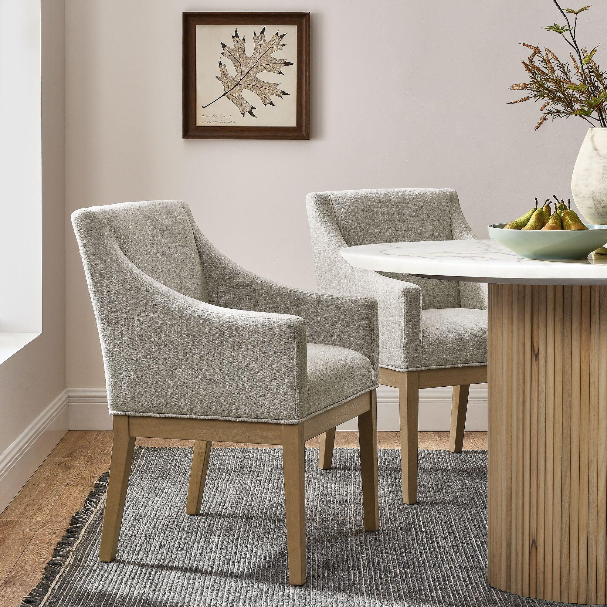 Alton Fabric Upholstered Dining Armchair