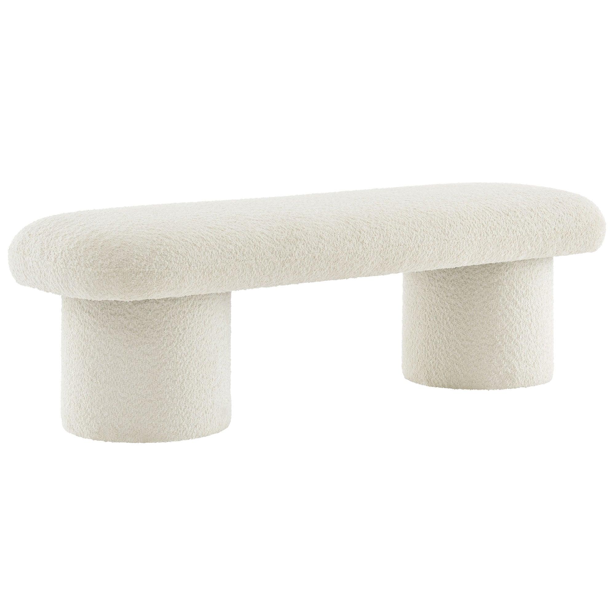 Orla Chenille Upholstered Bench